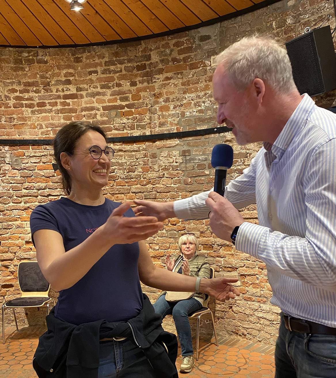 Die Siegerin und Meerbuscher Stadtmeisterin im