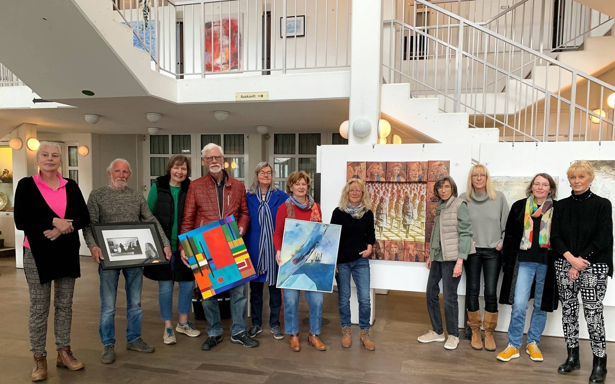 In Rheinberg zeigen 25 Künstlerinnen und