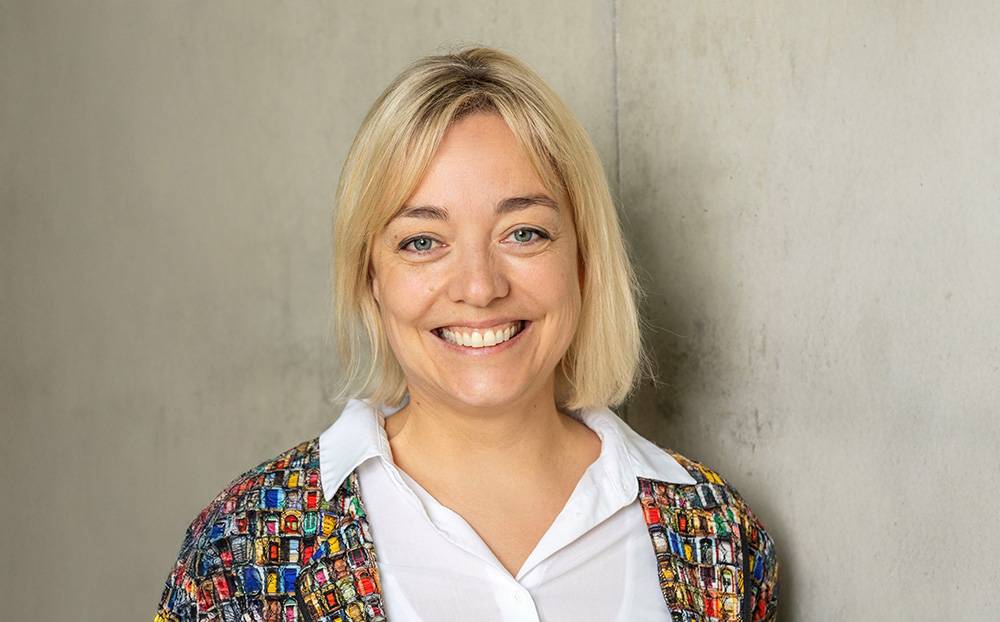 Professorin Dr. Kathleen Diener, Vizepräsidenten für Forschung und Innovation.