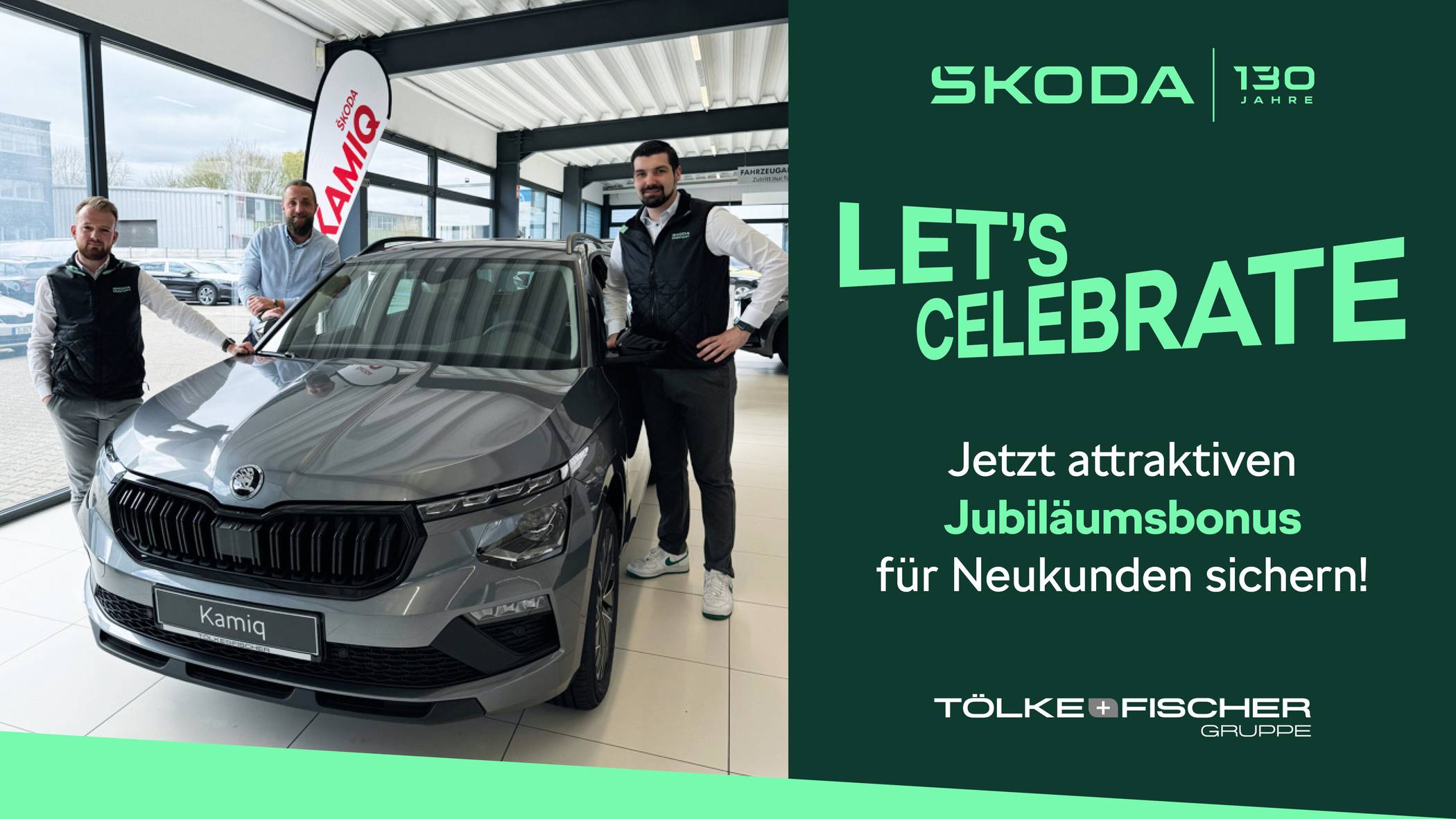 Tölke und Fischer Skoda Jubiläumsbonus