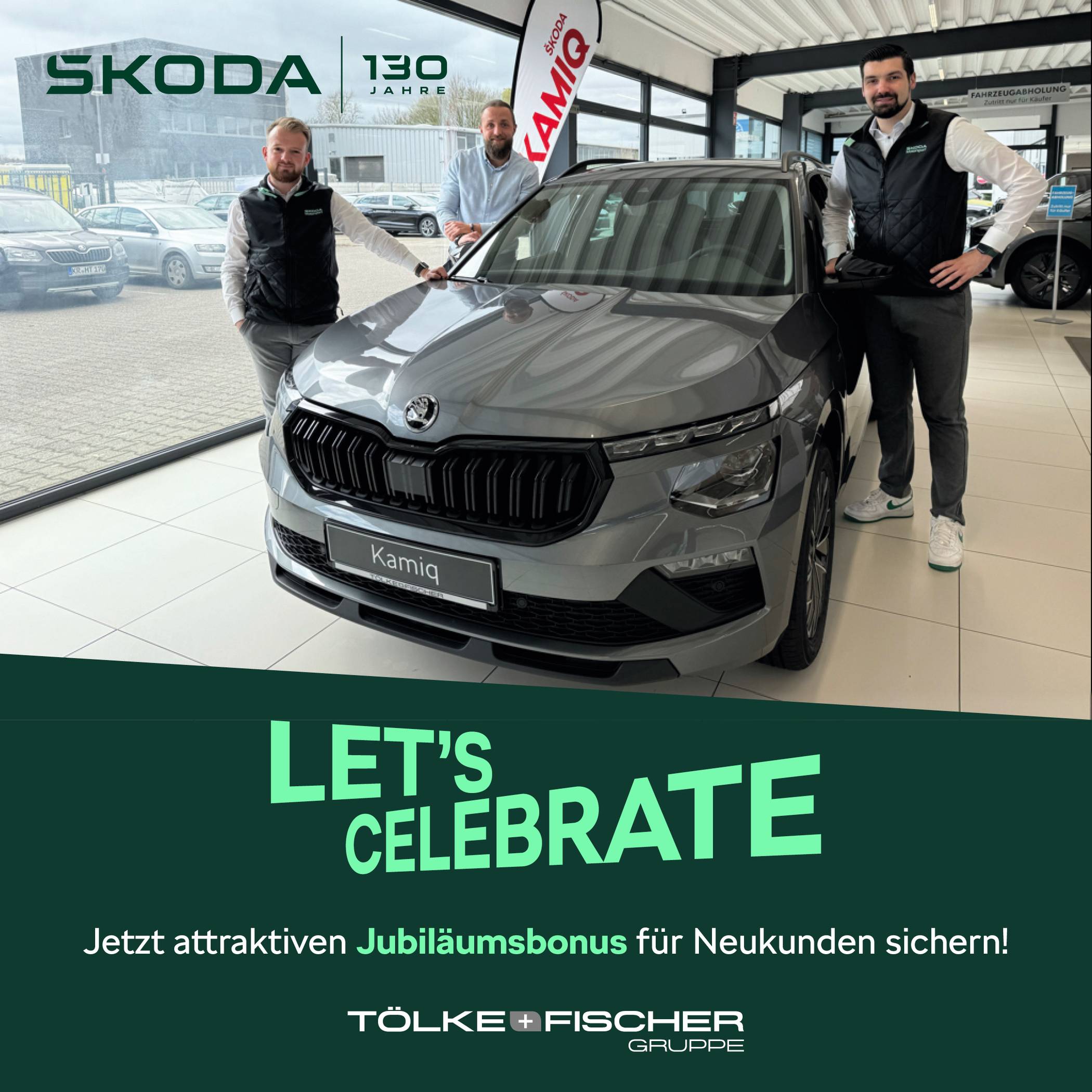 Tölke und Fischer Skoda Jubiläumsbonus