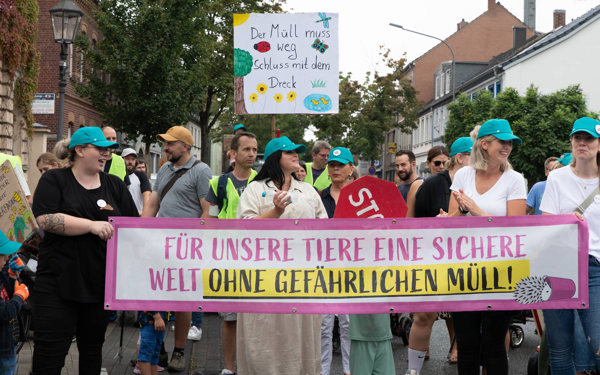 Eine der großen Höhepunkte im letzten Jahr war die Müllwanderung (Plogging) mit den Kindergärten.  