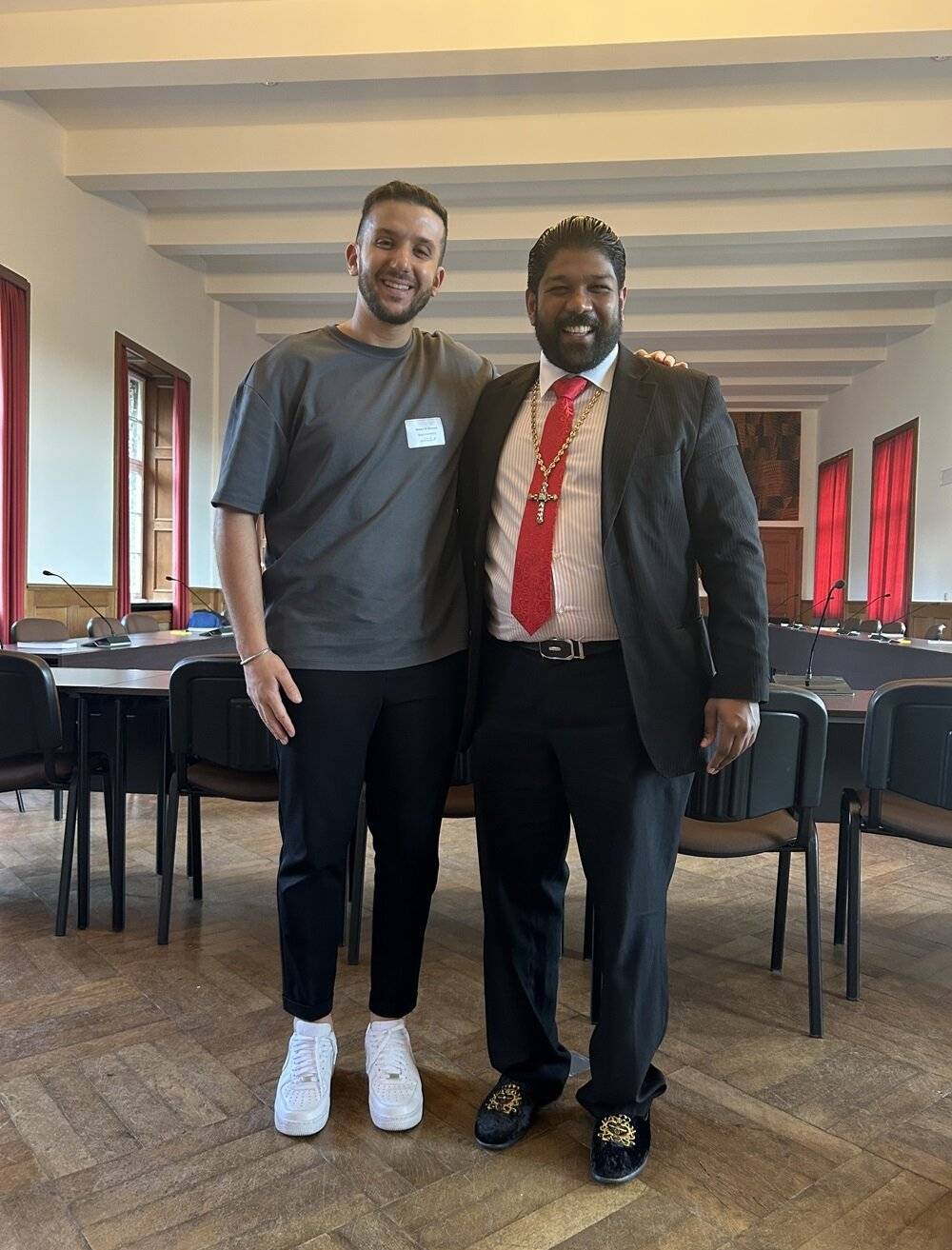 Früher Schulkameraden, heute vereint beim Interreligiösen