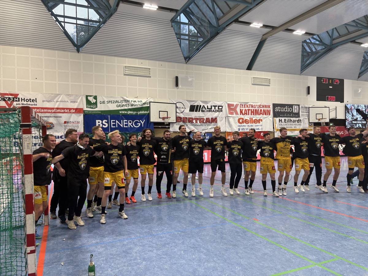 Handball: Eagles steigen in die 2. Bundesliga auf
