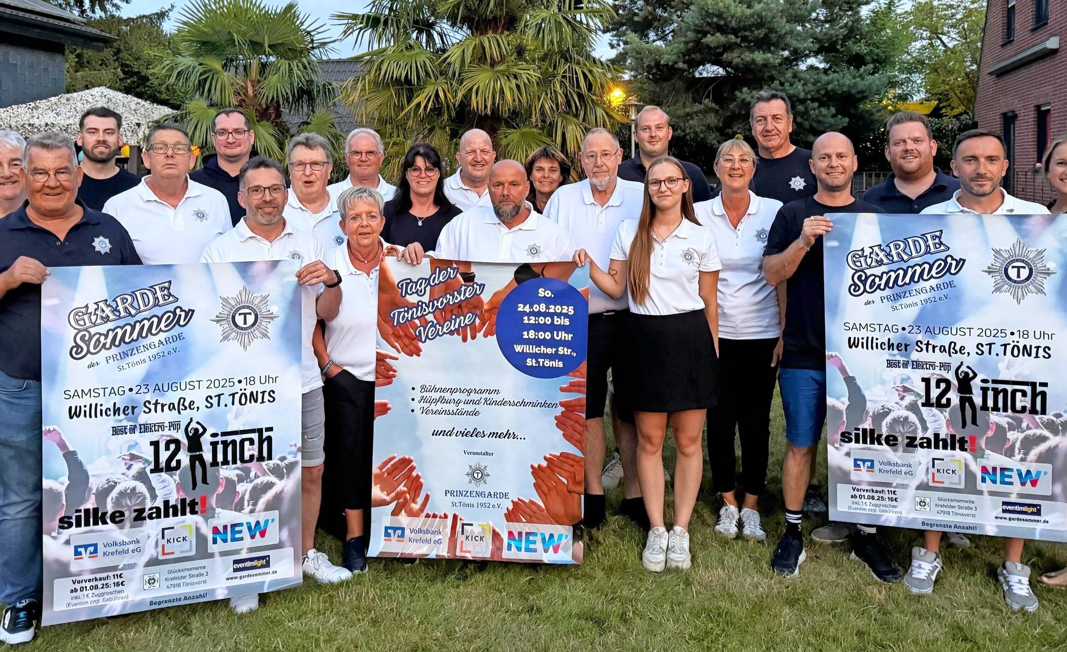 Die Prinzengarde freut sich auf zahlreiche
