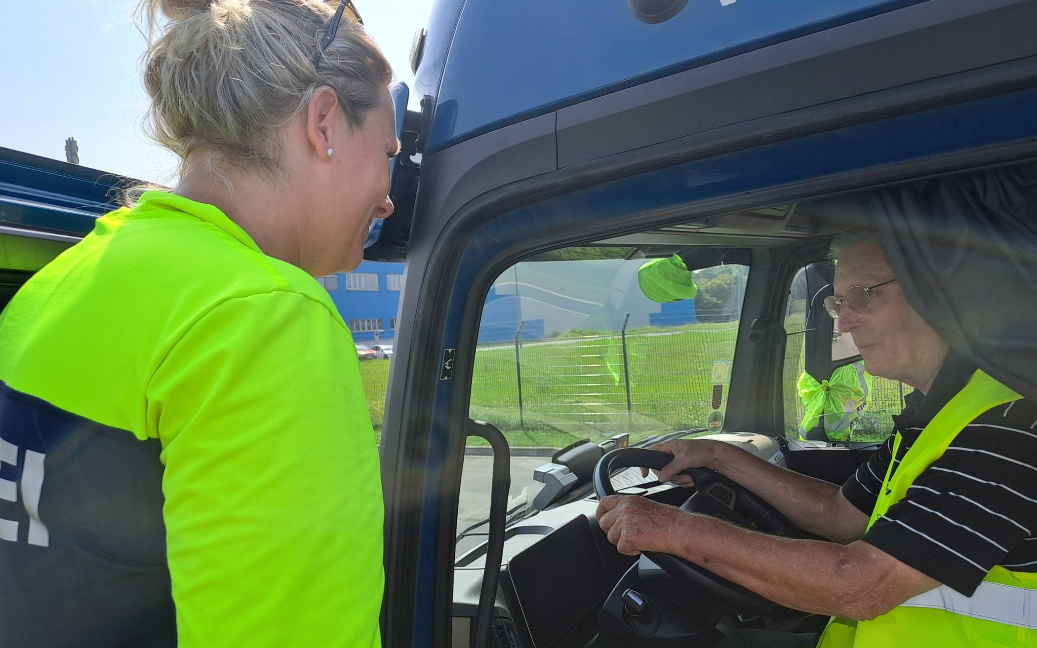 Auch der "Tote Winkel" ist Thema beim Pedelec-Training der Polizei Krefeld. Die...