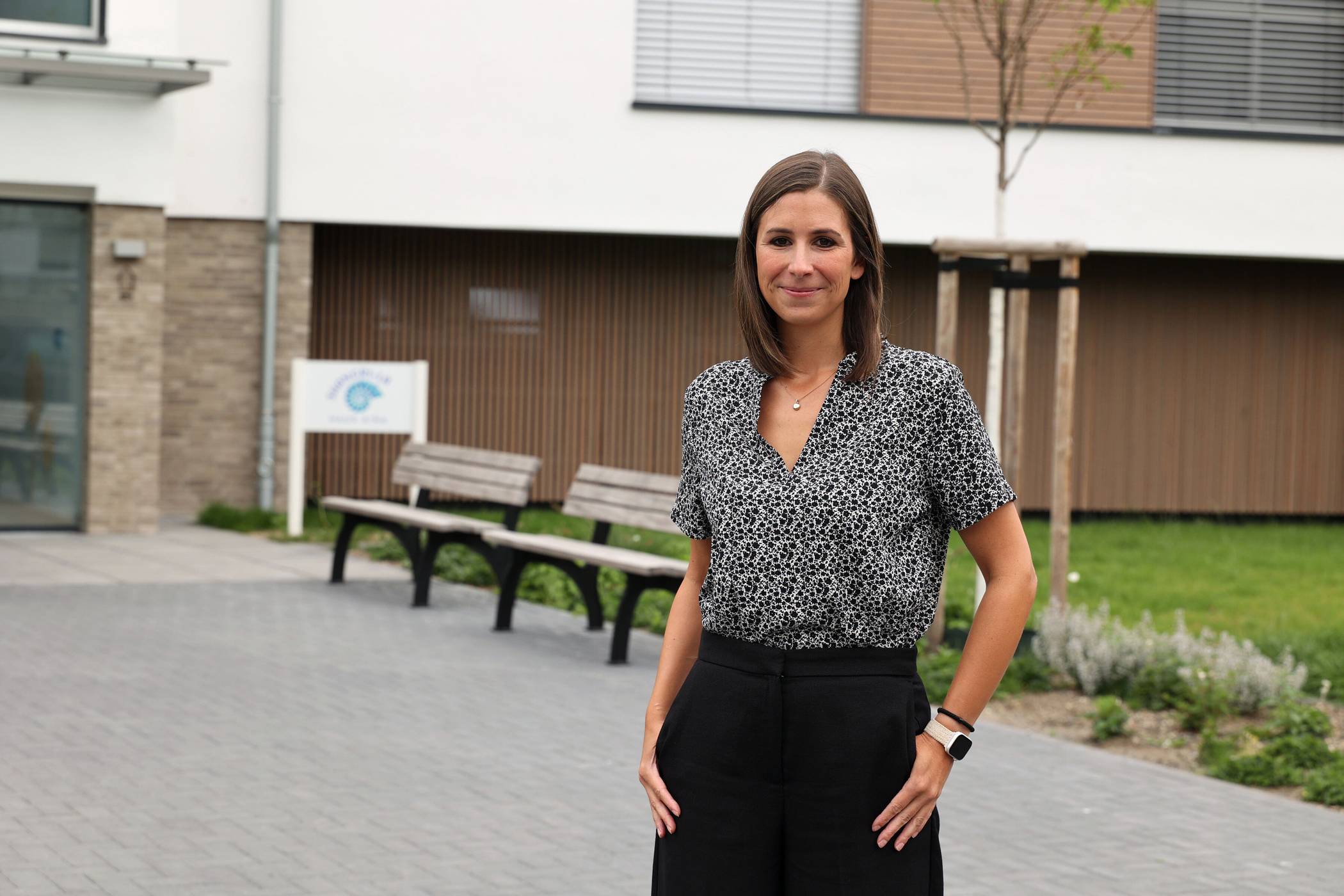 Einrichtungsleiterin Vera Pazur von der Ev. Jugend- und Familienhilfe