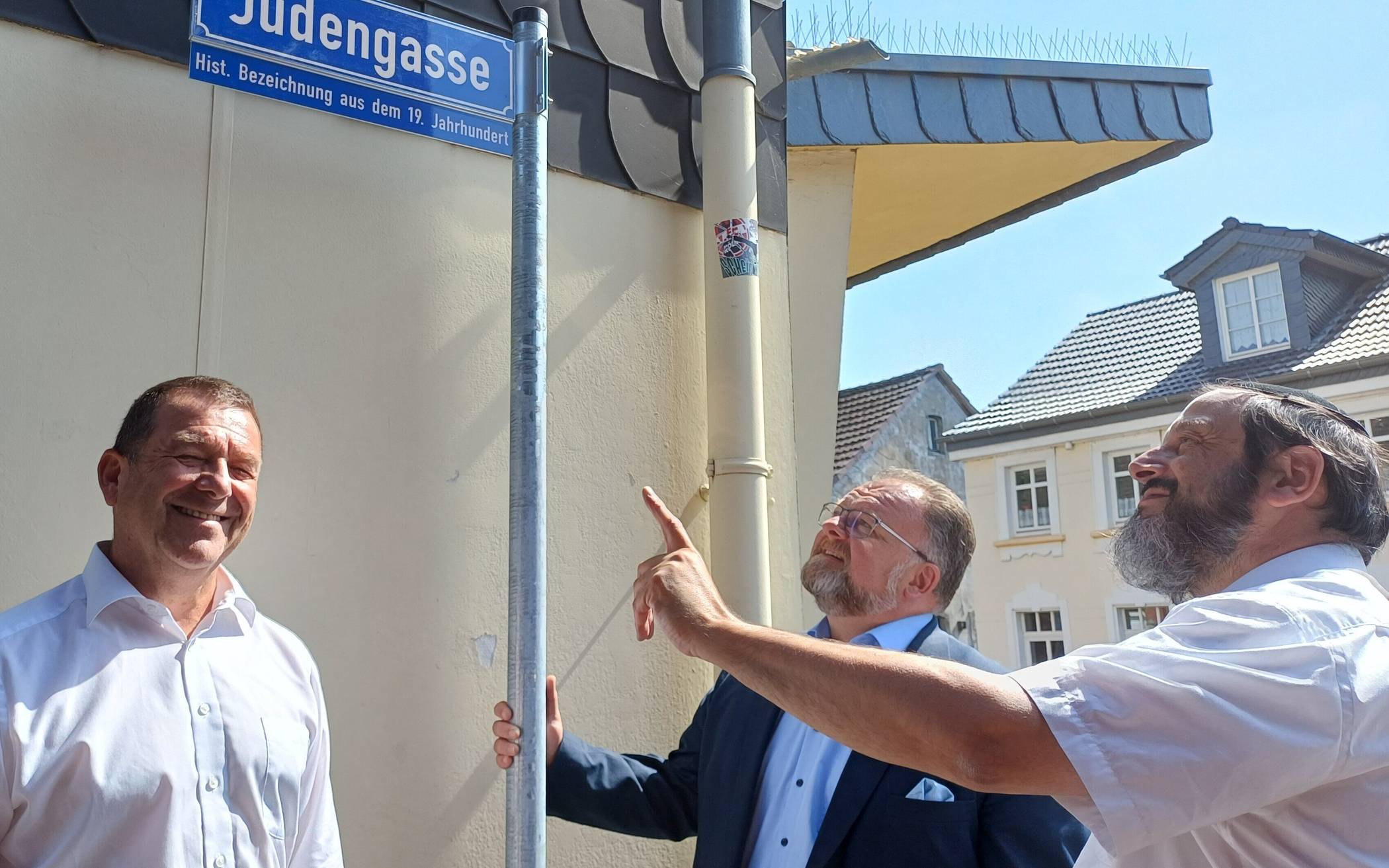 Stephen Hendy (Heimatfreunde Glehn), Bürgermeister Marc