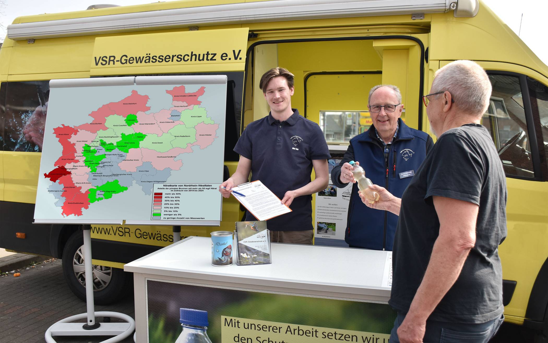 Milan Toups und Heinz-Wilhelm Hülsmans beraten