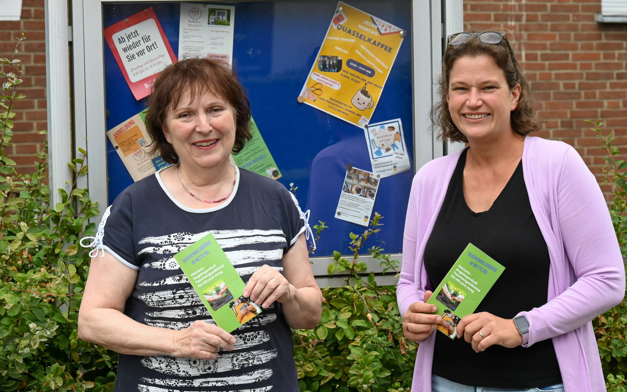 Freuen sich auf „Auftraggeber“ und „Mitmacher“