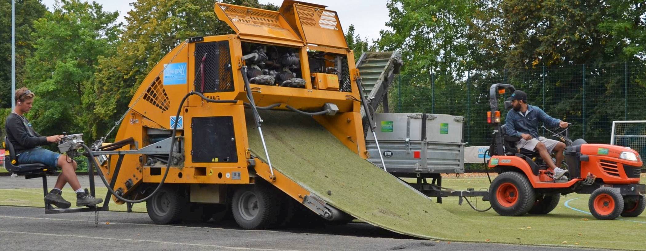 Die Sportanlage Am Eisenbrand in Büderich