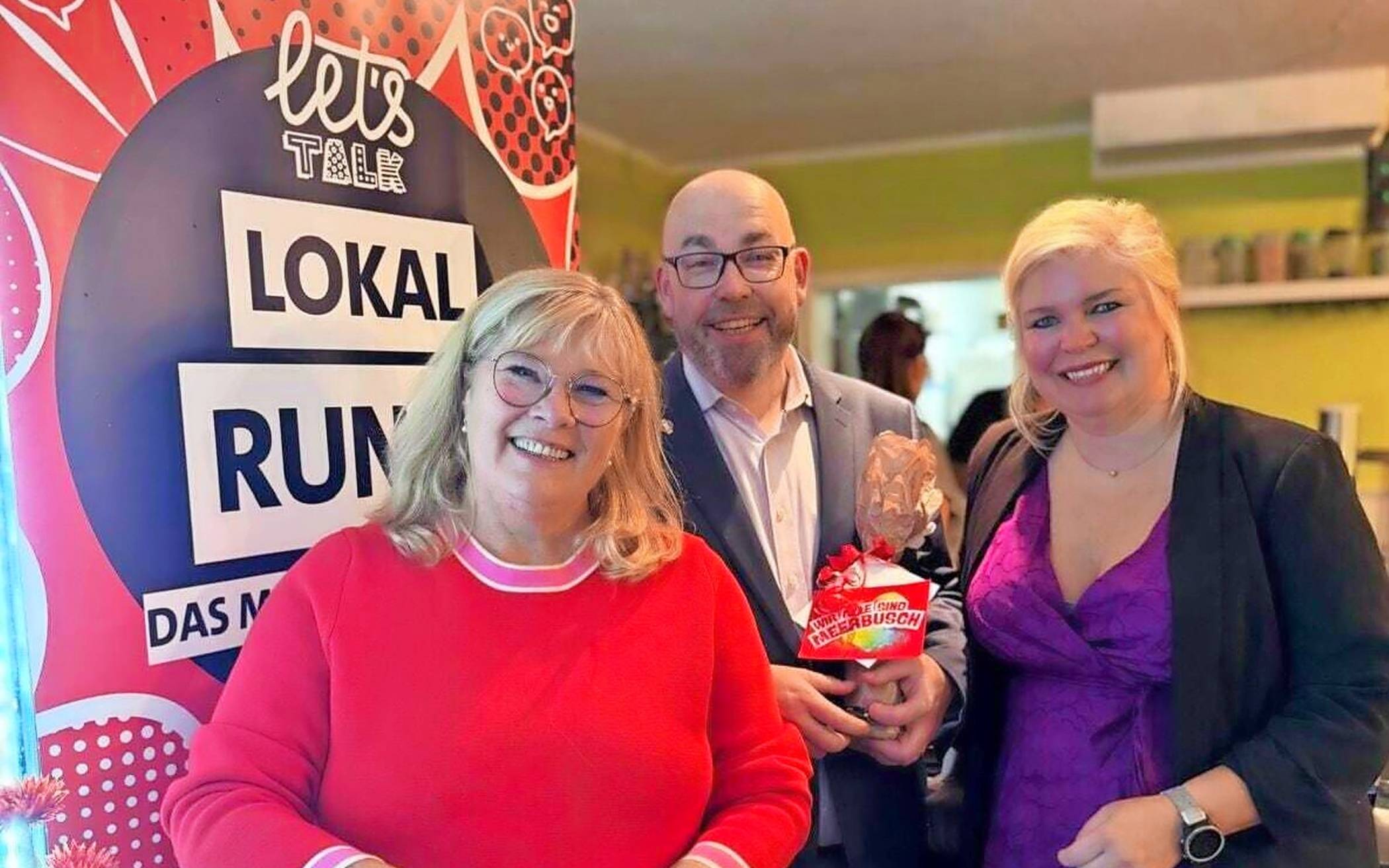 Diskutierten mit den Bürgern (v.l.): Nicole