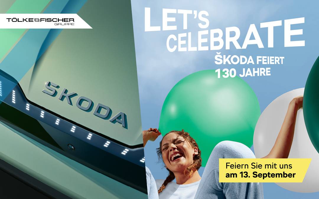 130 Jahre Škoda – feiern Sie mit uns