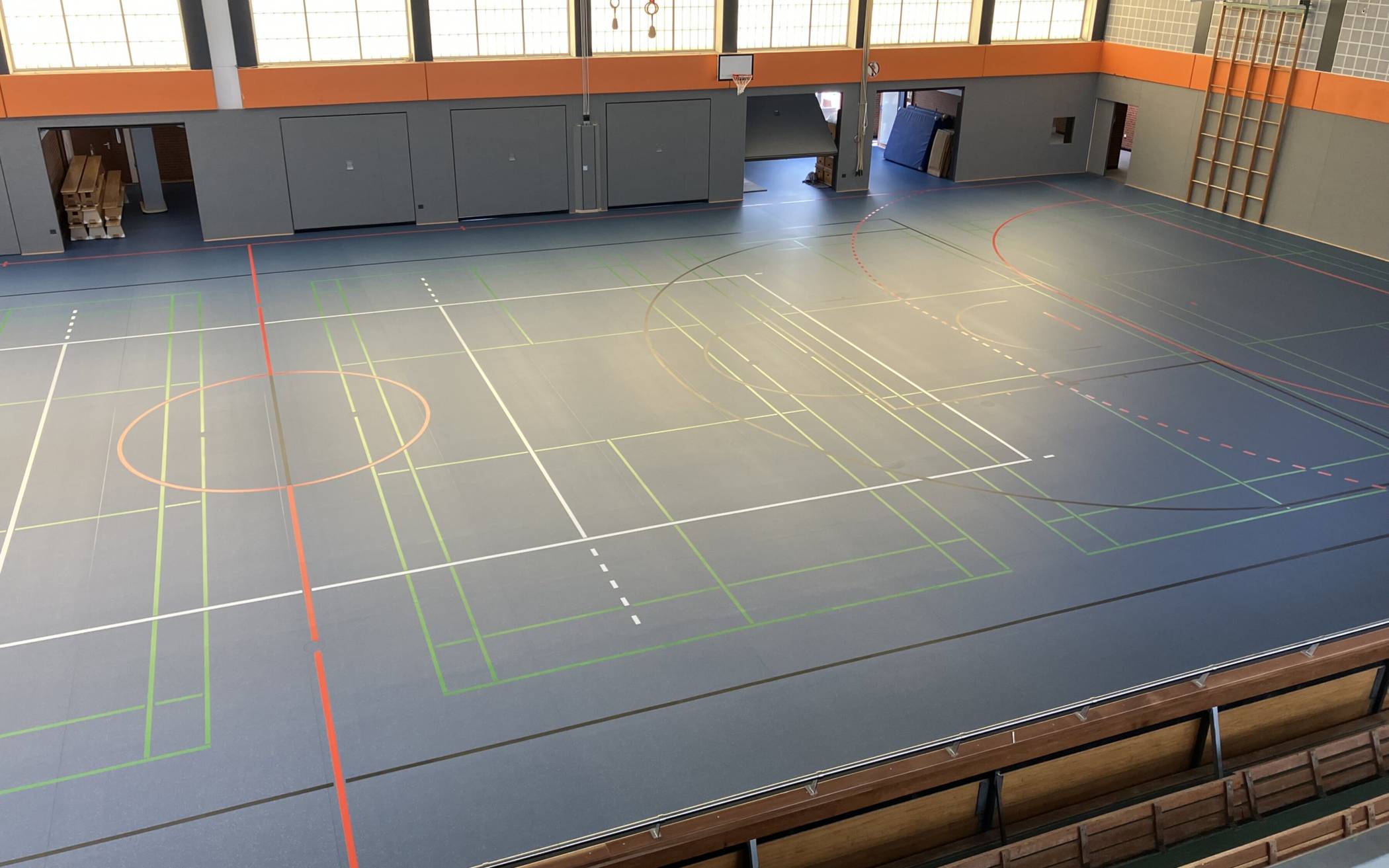 Die Turnhalle an der Süchtelner Straße