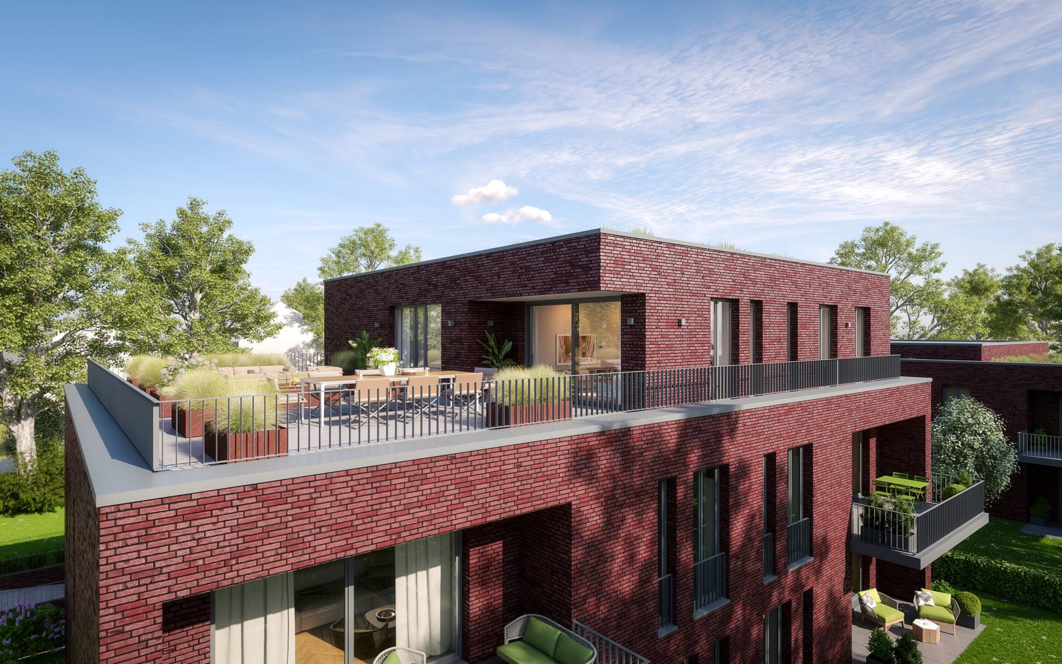 Der Grundstein für die Kaiserhöfe ist gelegt