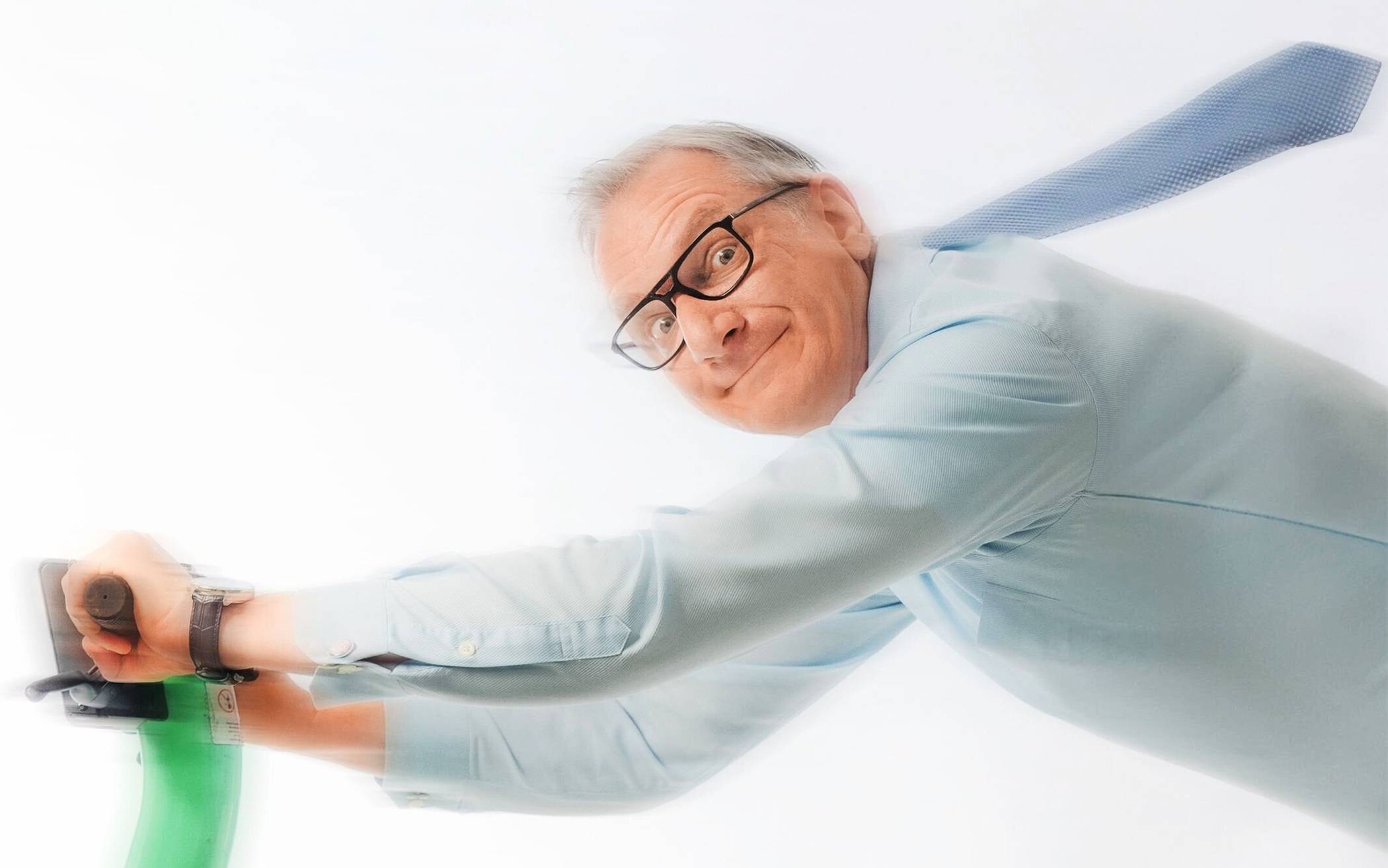  Kabarettist Hanz Gerzlich befasst sich mit dem eigenen Alterungsprozess. 