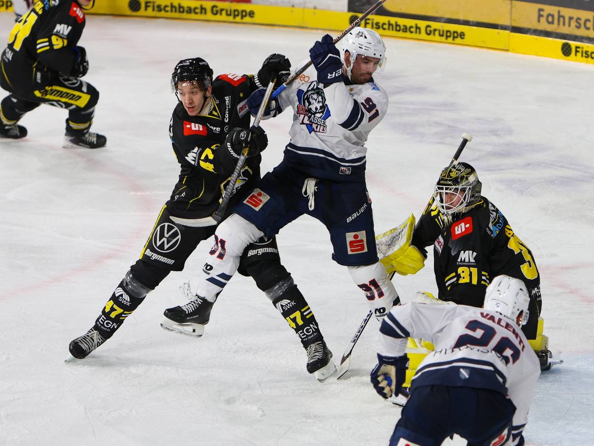 Krefeld Pinguine gegen Kassel Huskies
