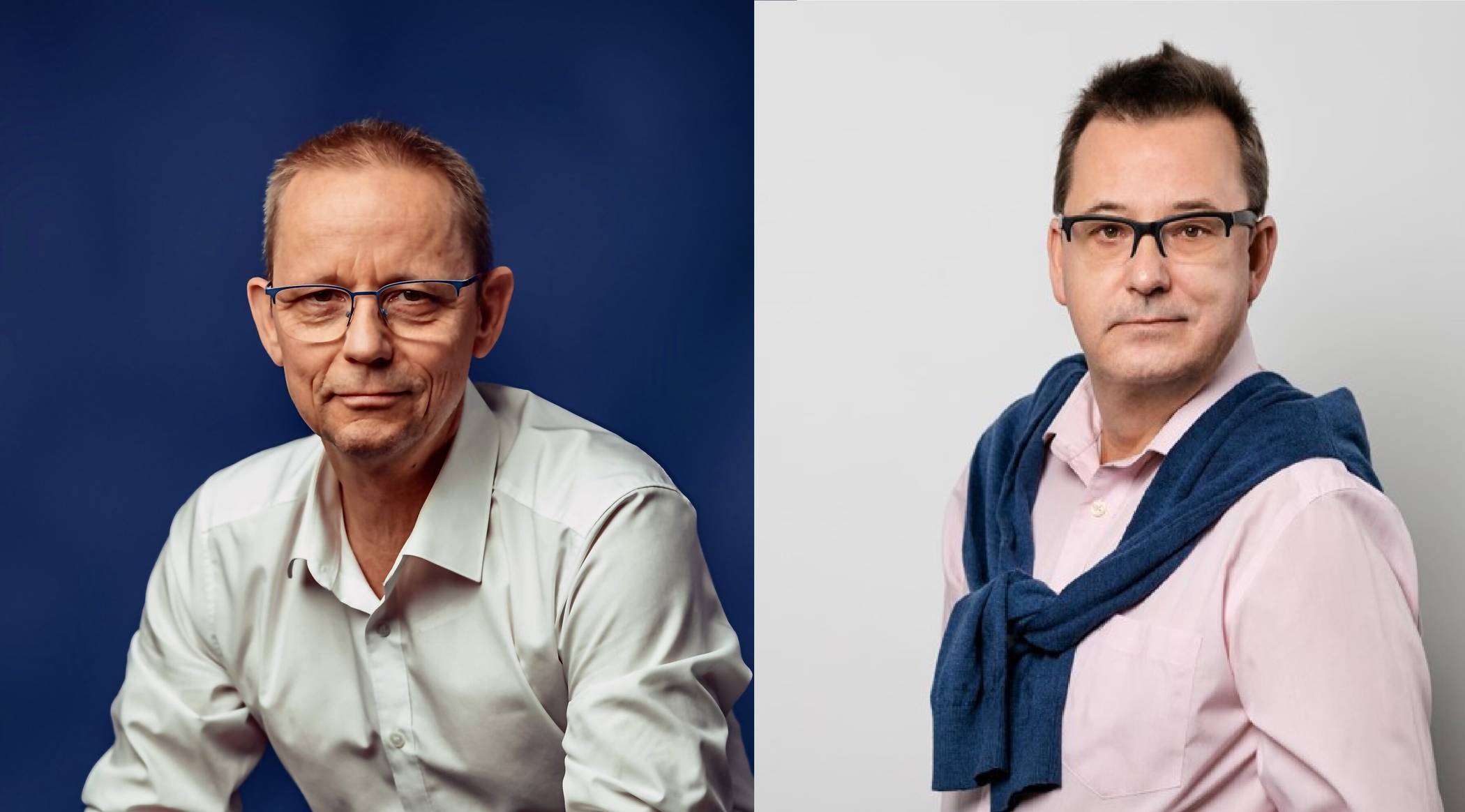  Für Dirk Schauenberg (l.) und Richard Stanczyk (r.) geht’s in die Stichwahl. 