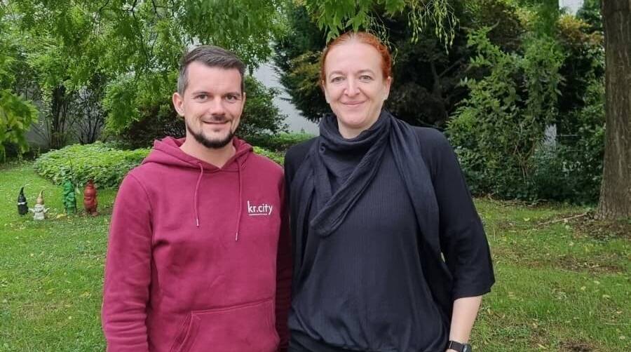 Neue Fraktionsspitze: Julia Müller und Karsten