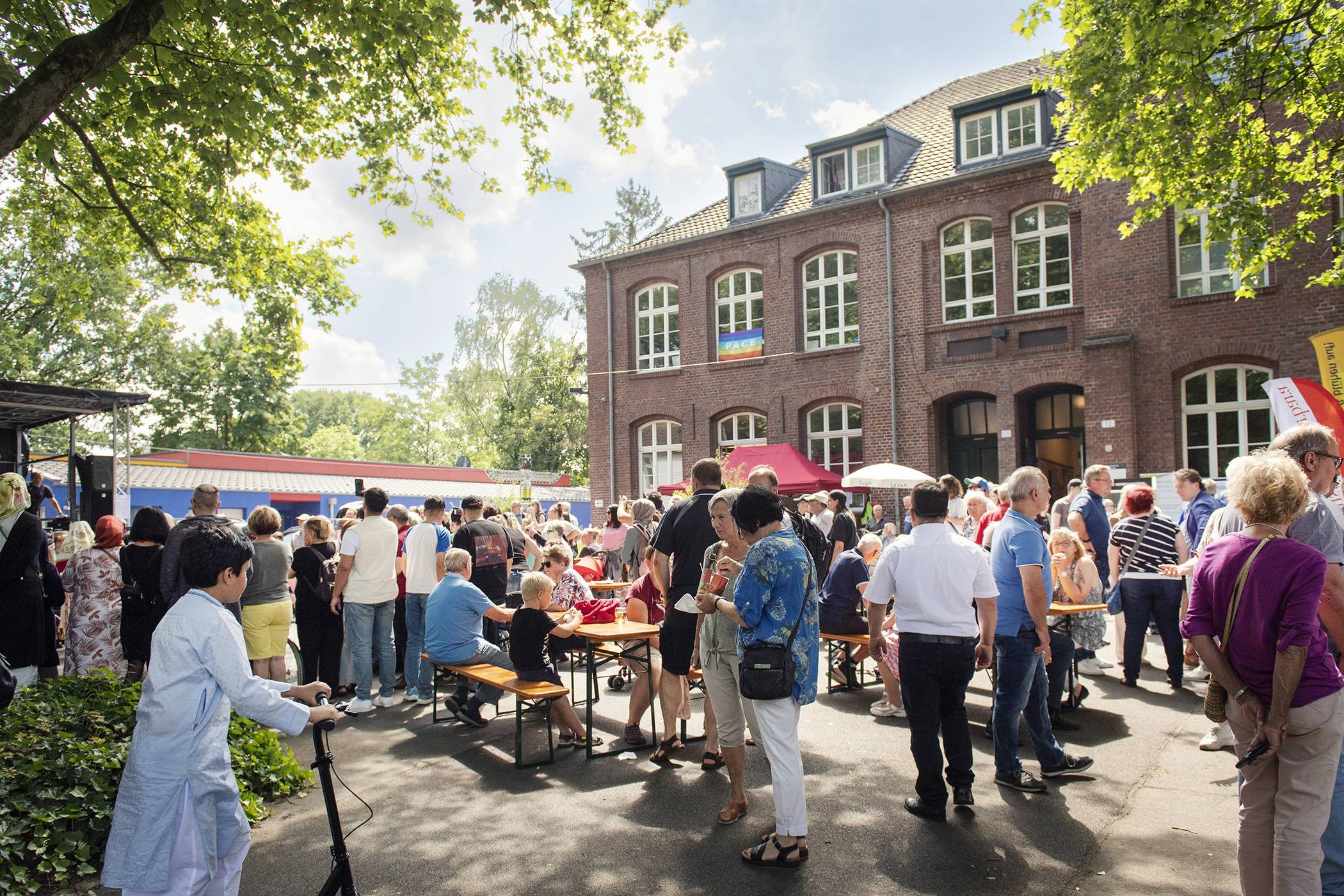 Im vergangenen Jahr war das Ehrenamtsfestival Neu_Meerbeck gut besucht. 