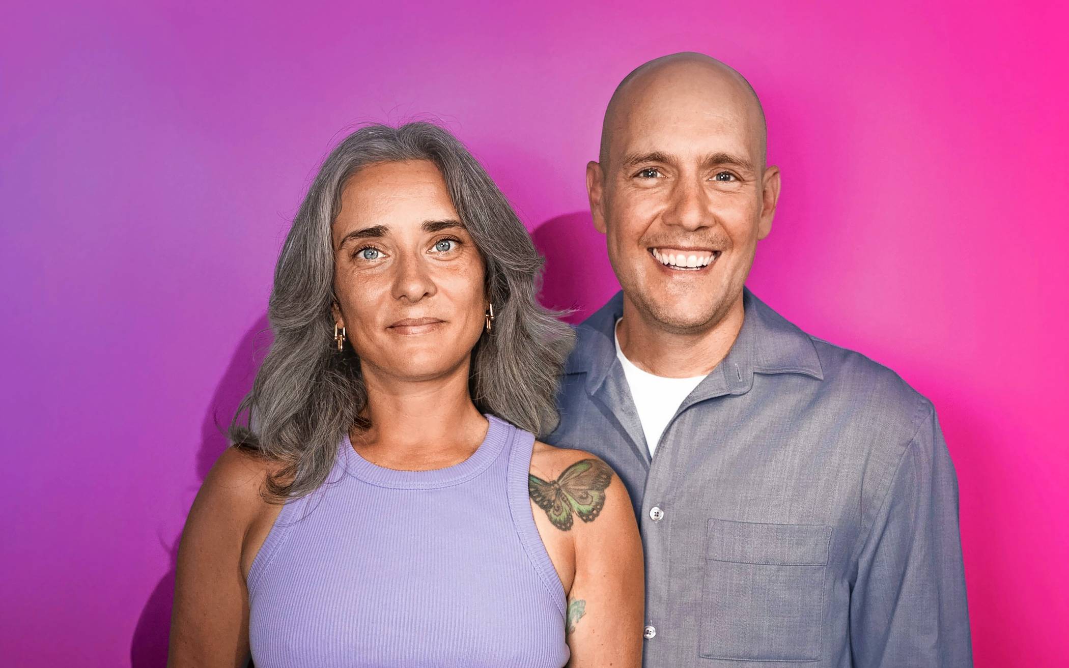 Pauline Petszokat und Oli.P sind bei