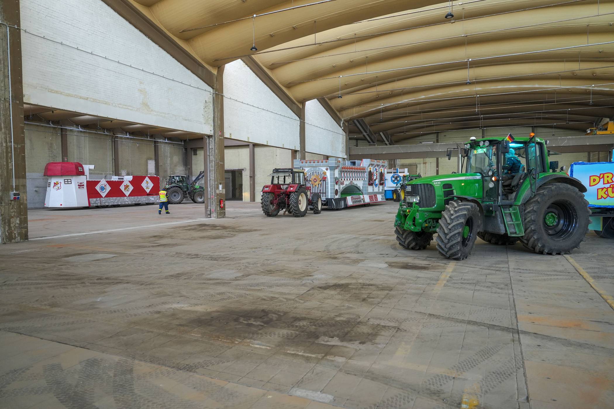  Zu den förderungswürdigen Projekten gehört auch die neue Wagenbauhalle Narrennest mit angeschlossenem Begegnungszentrum für den Karneval. 