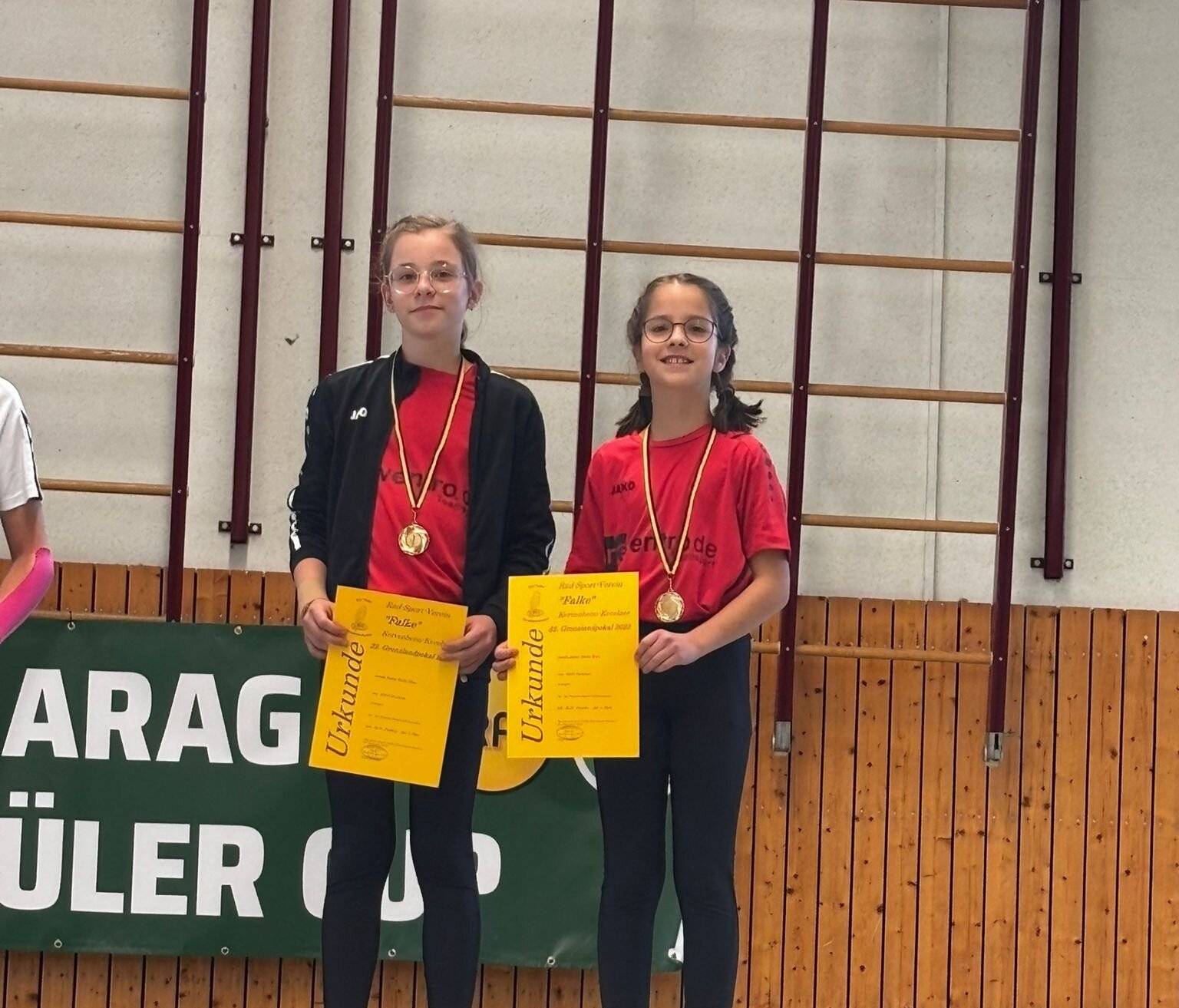 Aurelia Kaiser und Emilia Musu zeigten