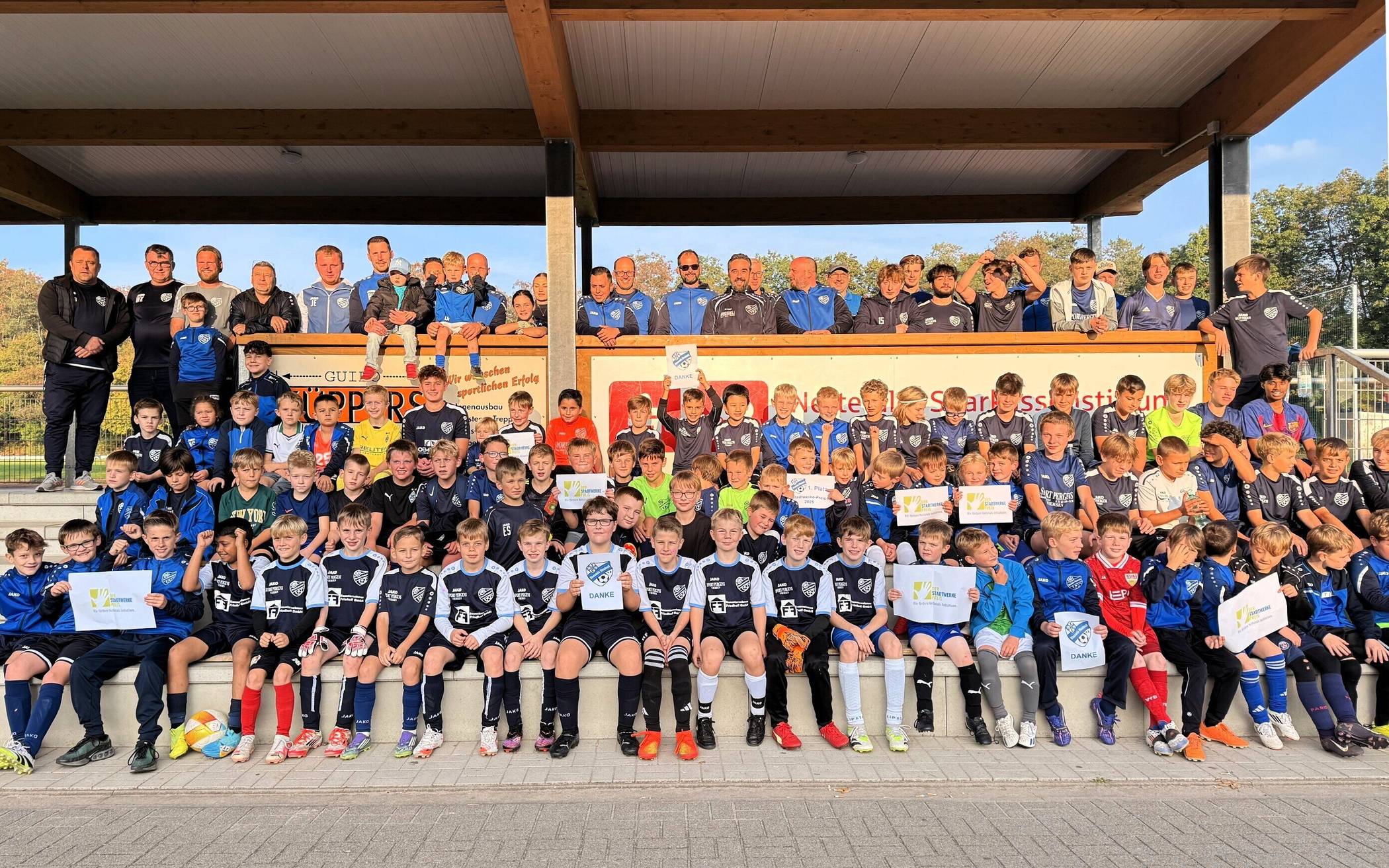 Die Kinder und Jugendlichen des SC