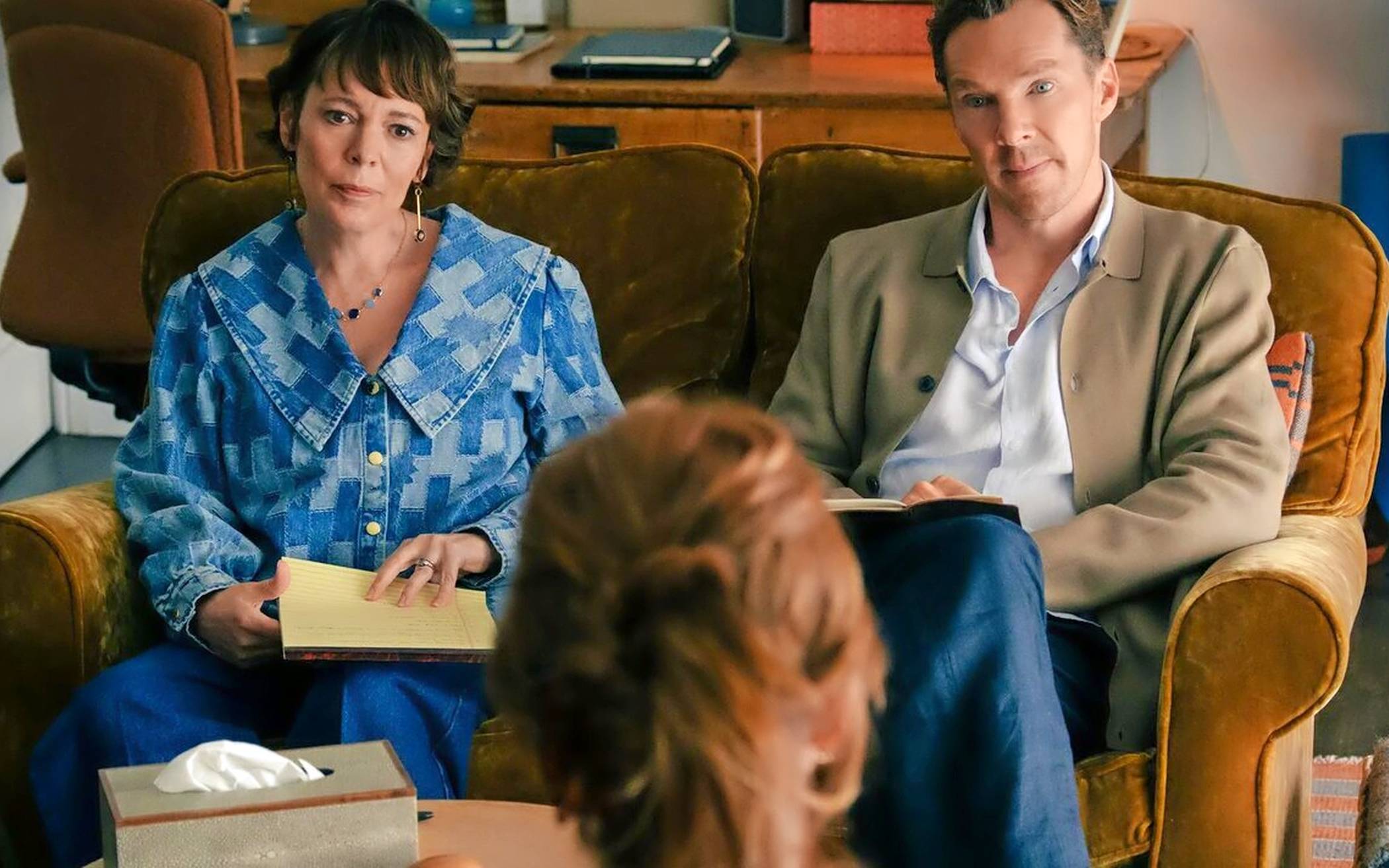 Ivy (Olivia Colman) und Theo (Benedict Cumberbatch) haben Eheprobleme. 