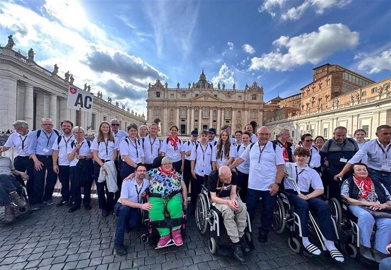 Die Schüler des St.-Bernhard-Gymnasiums Willich und
