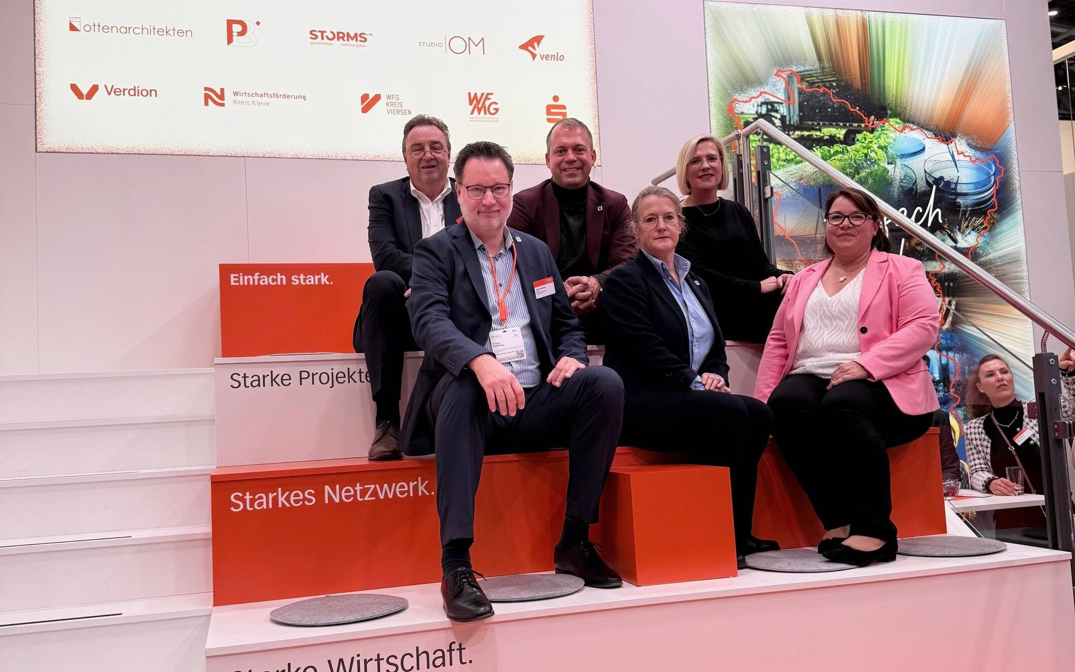 Das Stadt-Willich-Team auf der EXPO REAL.