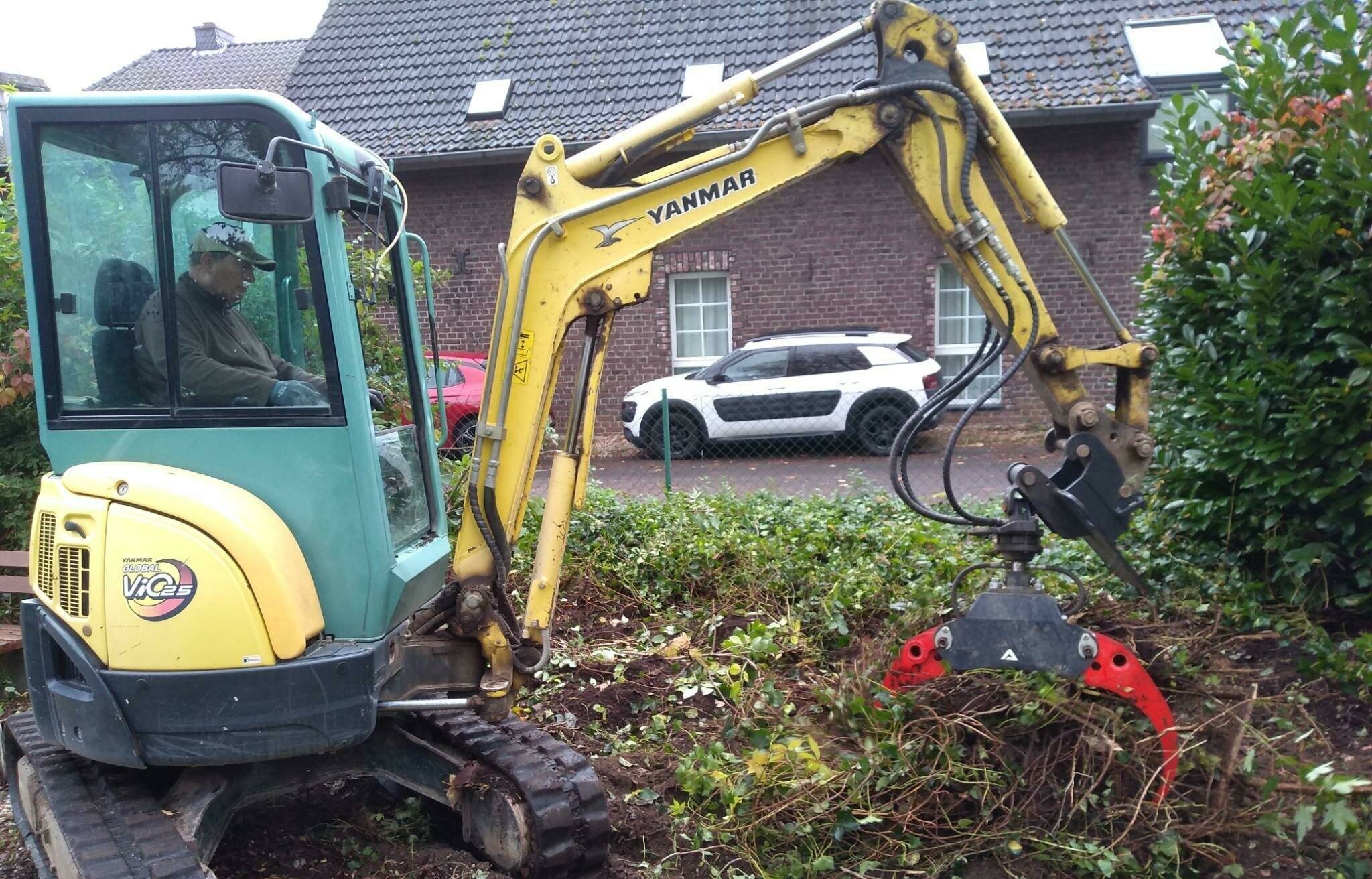 Bei einer der letzten Arbeiten im