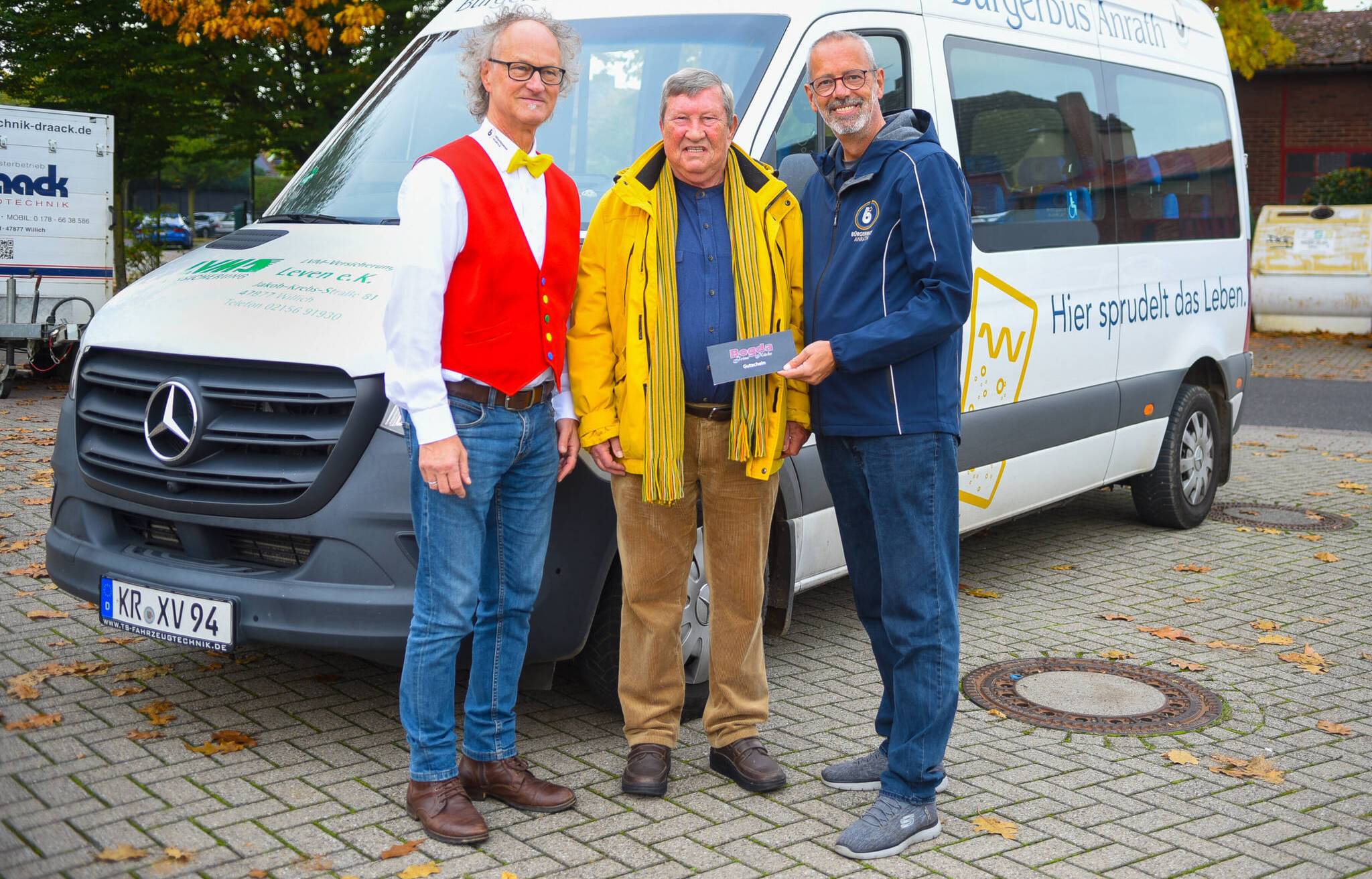 Der Vorsitzende des Bürgerbusvereins Bernd Nahler