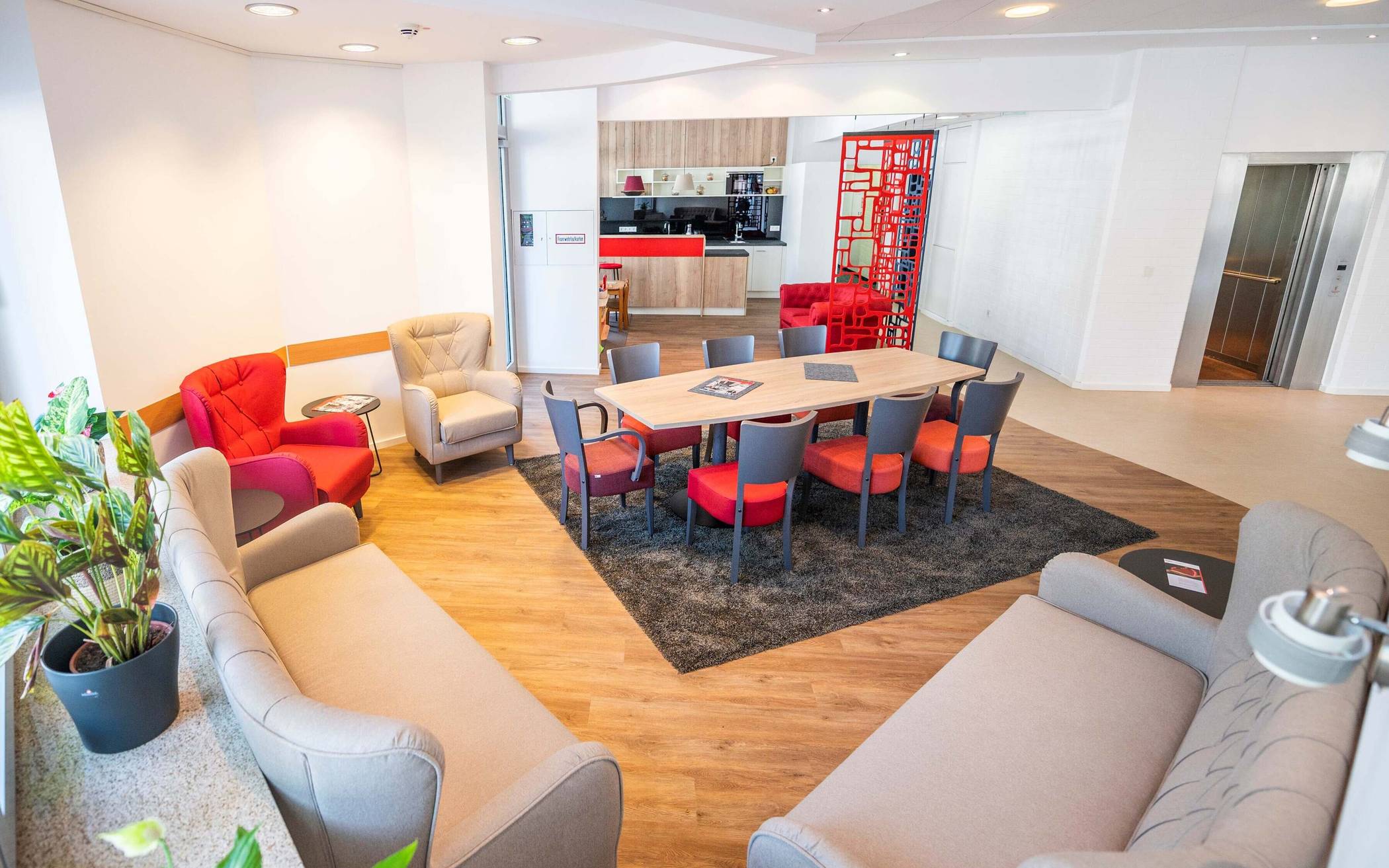 Im gemütlichen AWO Café Wohnzimmer findet