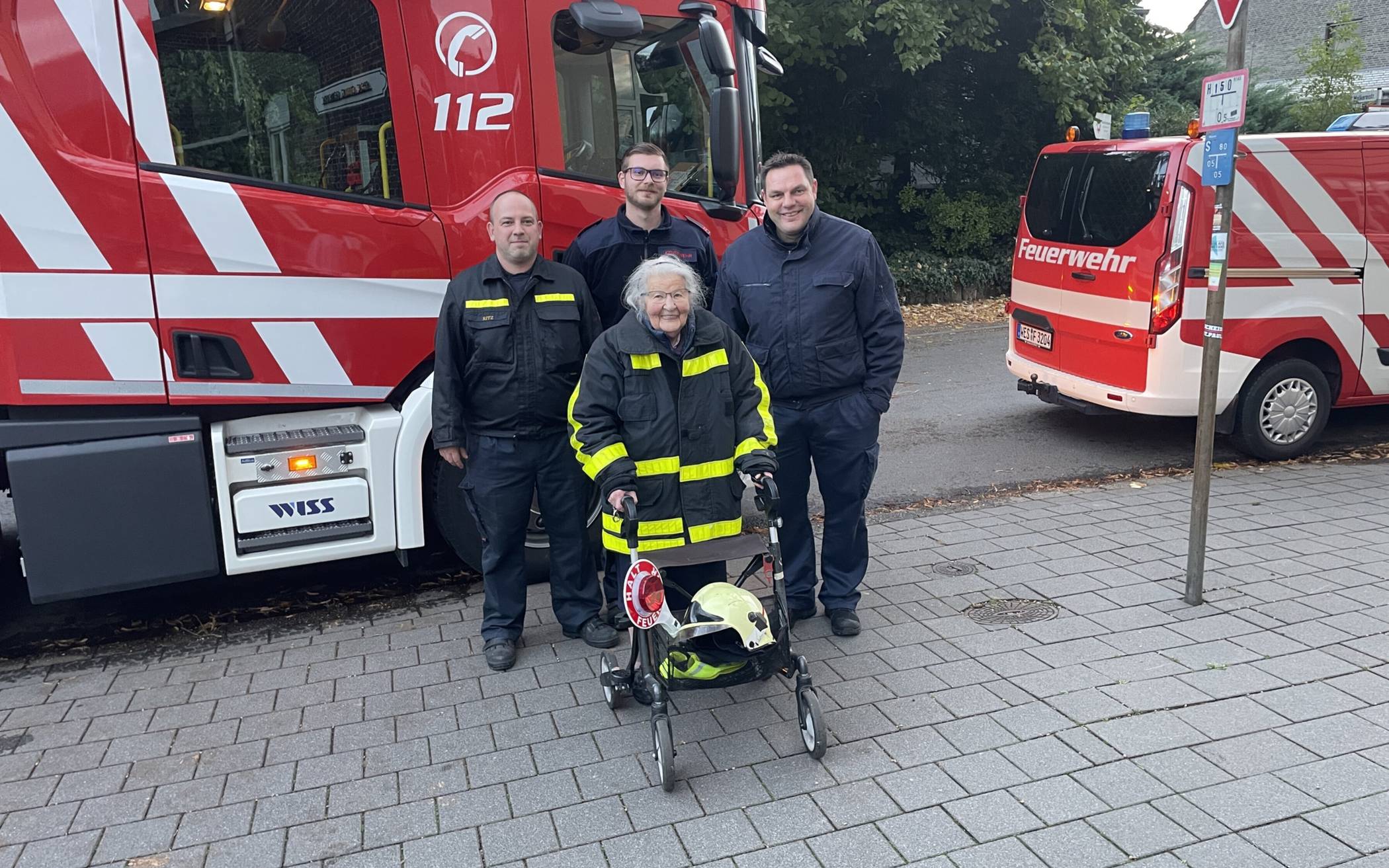 Die 98-jährige Christa Buyken löste nun