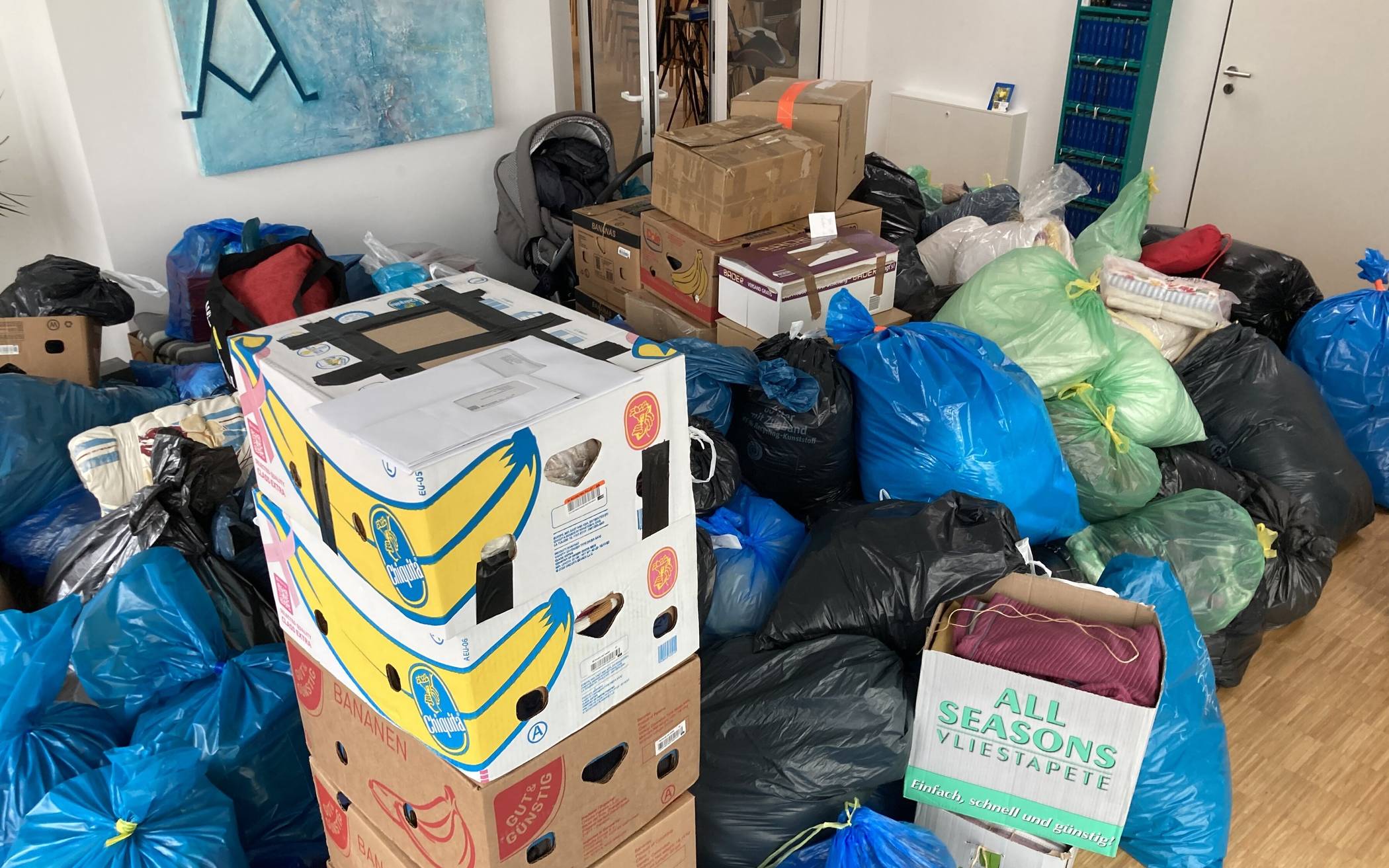 Die gesammelten Spenden werden am 15.