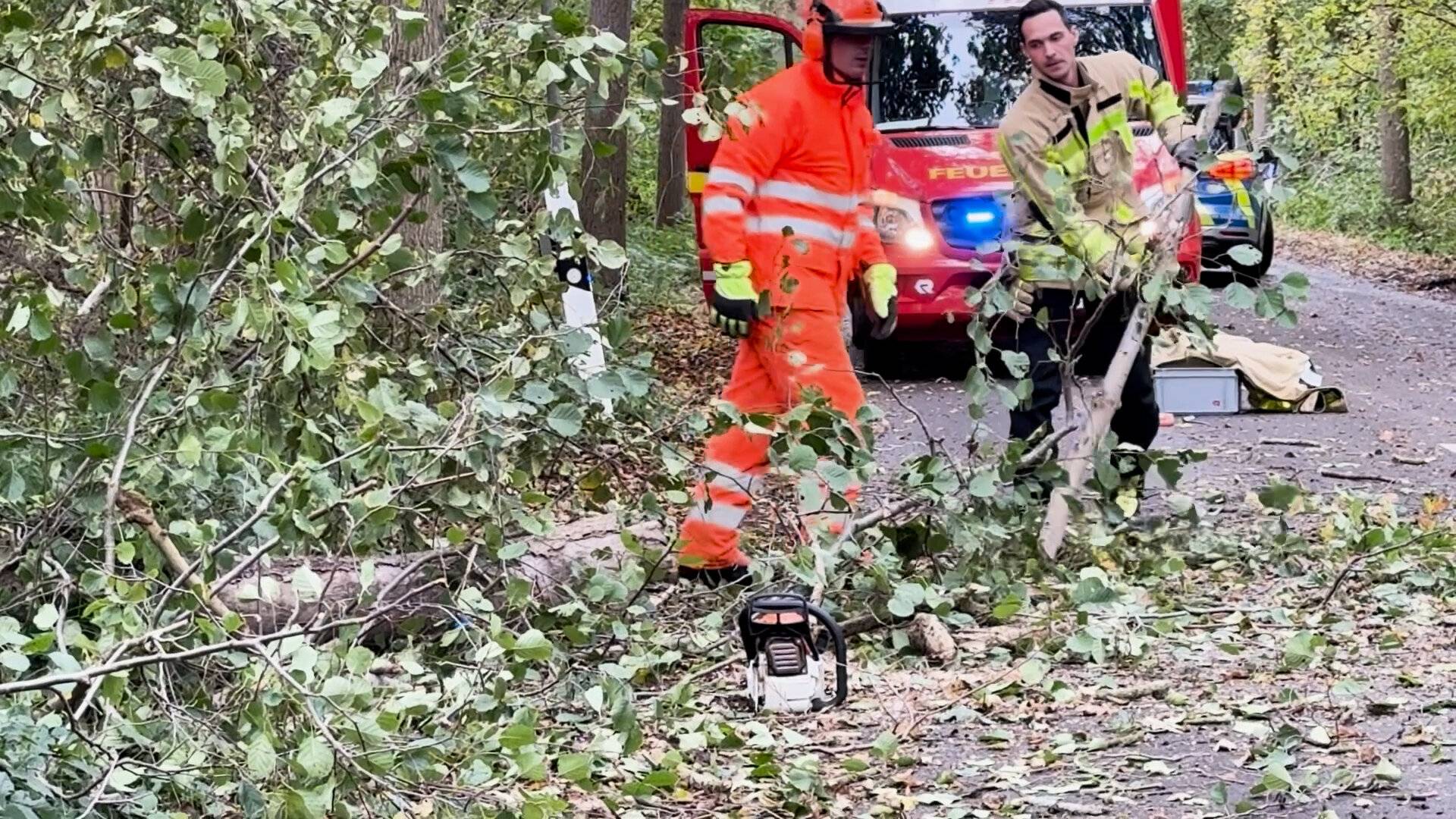 Herbststurm fegt über den Niederrhein
