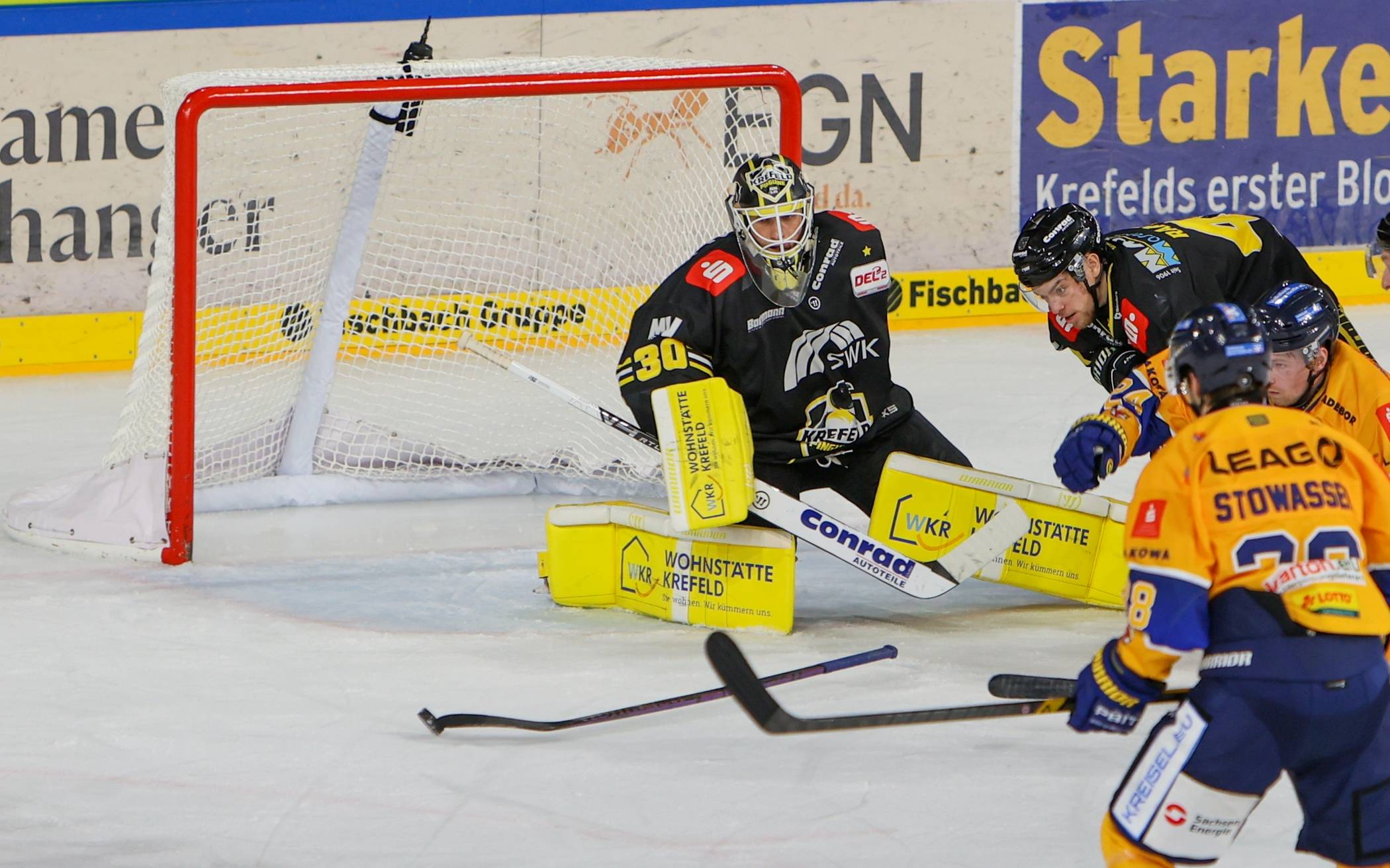 Pinguine schlagen Lausitzer Füchse mit 4:2
