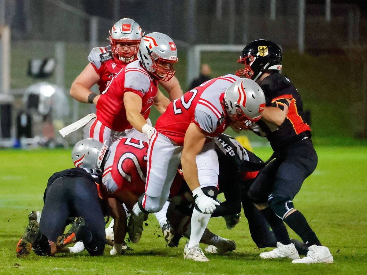 American Football: Bittere Pleite gegen Österreich