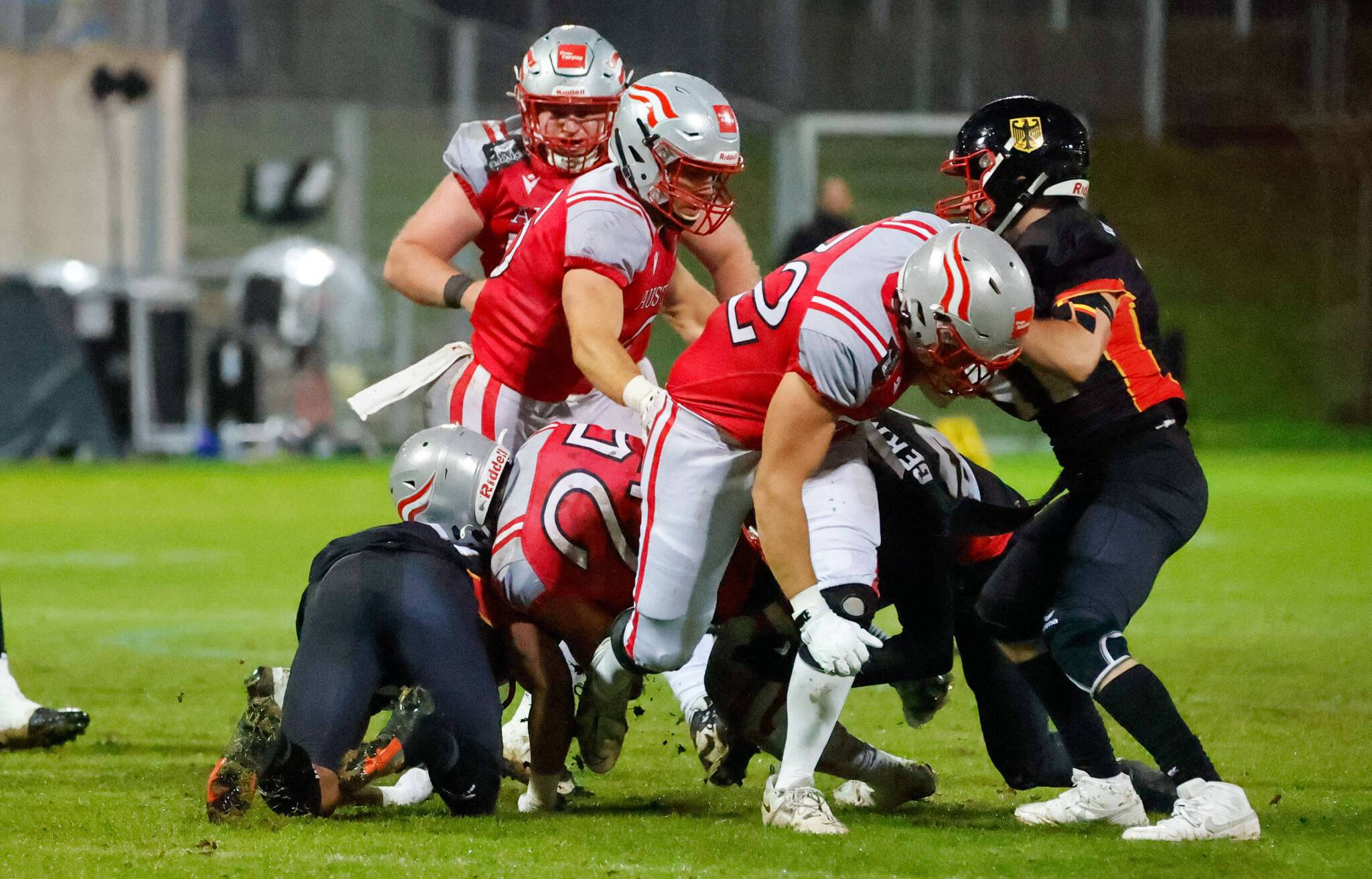 American Football: Bittere Pleite gegen Österreich