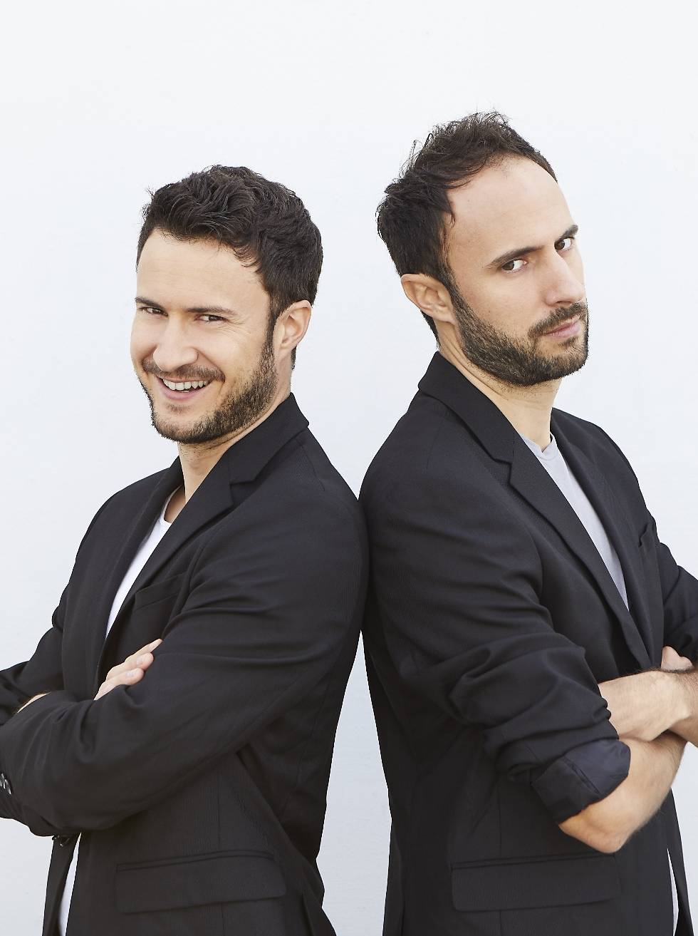 Das Musik-Kabarett-Duo Ass-Dur.&#x21e5;Foto: Frank Eidel