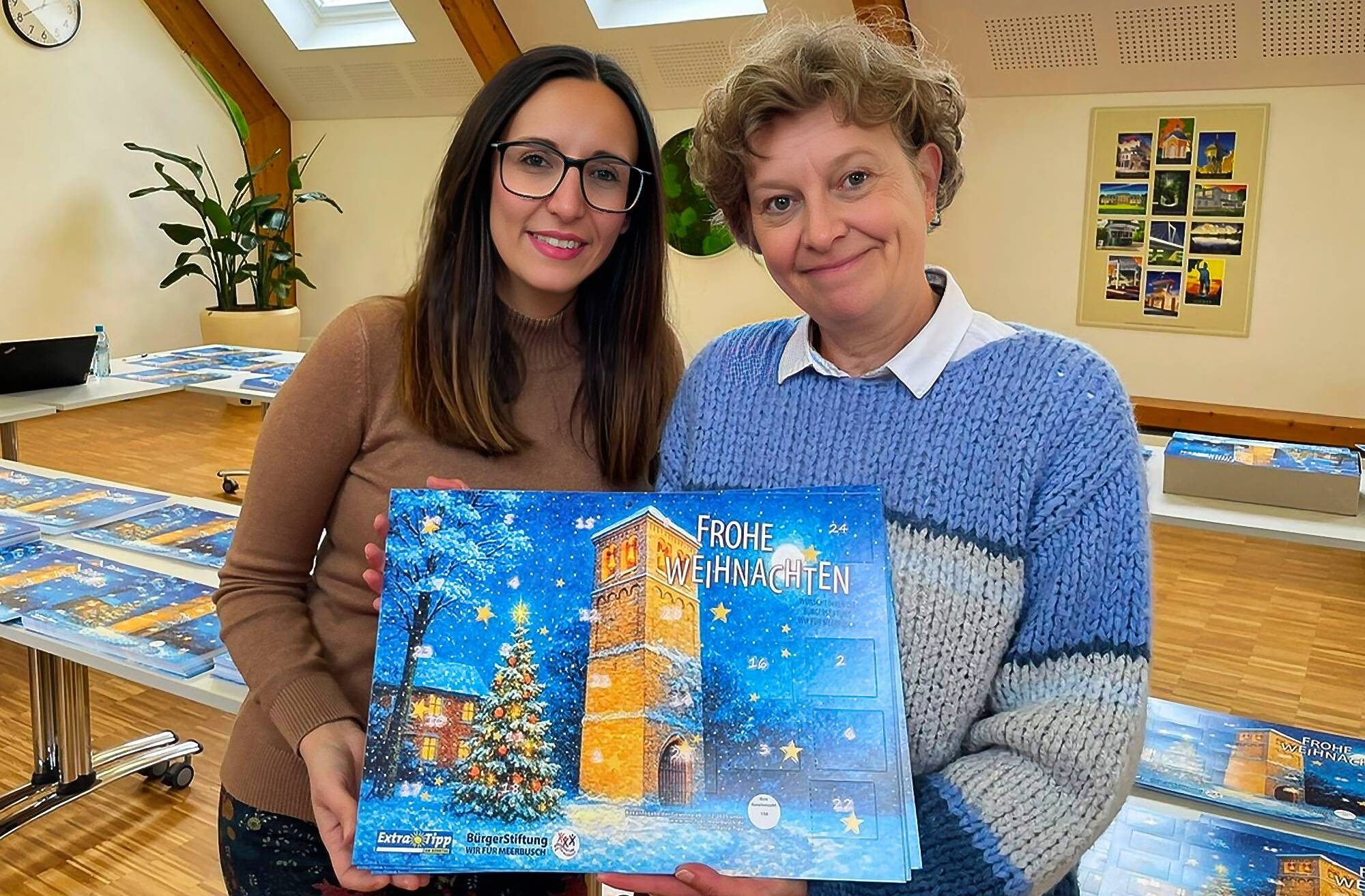 Die Vorbereitungen in der Geschäftsstelle für