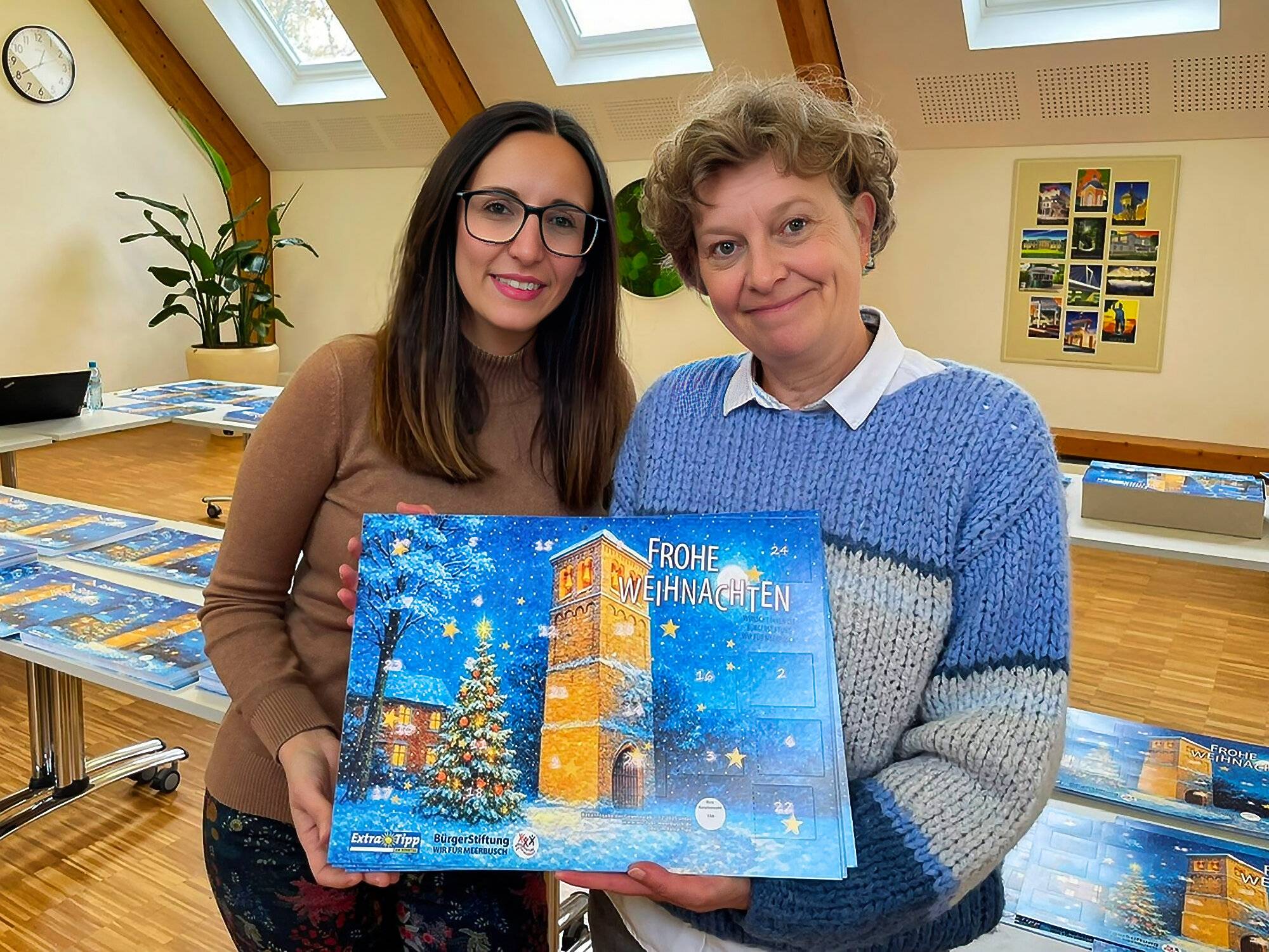  Die Vorbereitungen in der Geschäftsstelle für den Verkauf laufen auf Hochtouren! 