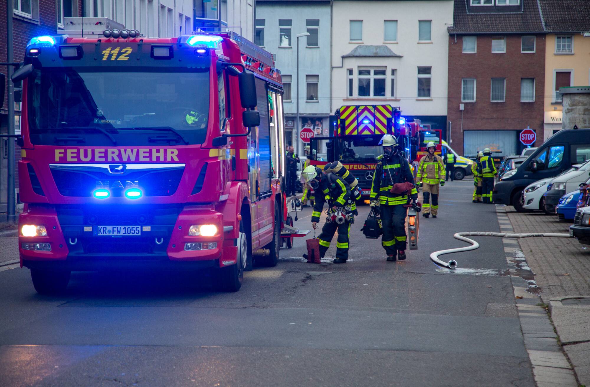 Rauchentwicklung durch Kleinbrand in Wohnhaus
