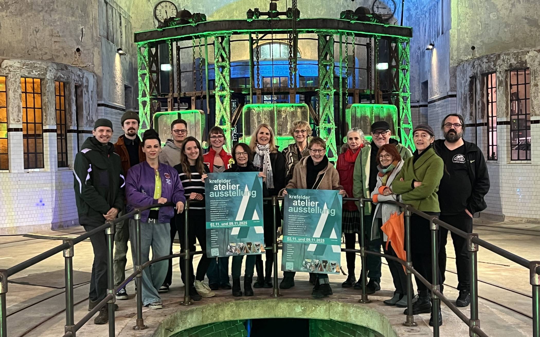 Laden in ihre Ateliers ein: Die