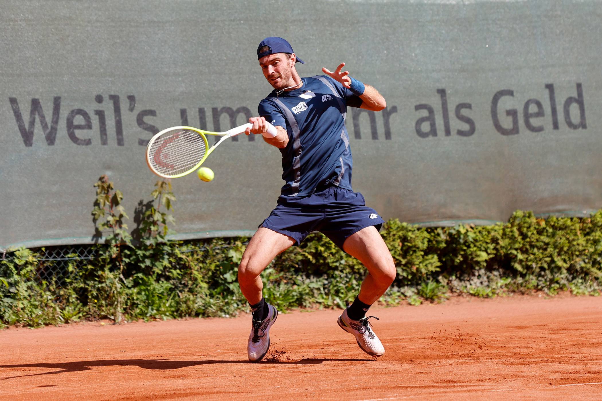  Der Italiener Giovanni Fonio gewann fünf seiner sieben Einzel in der vergangenen Saison. 