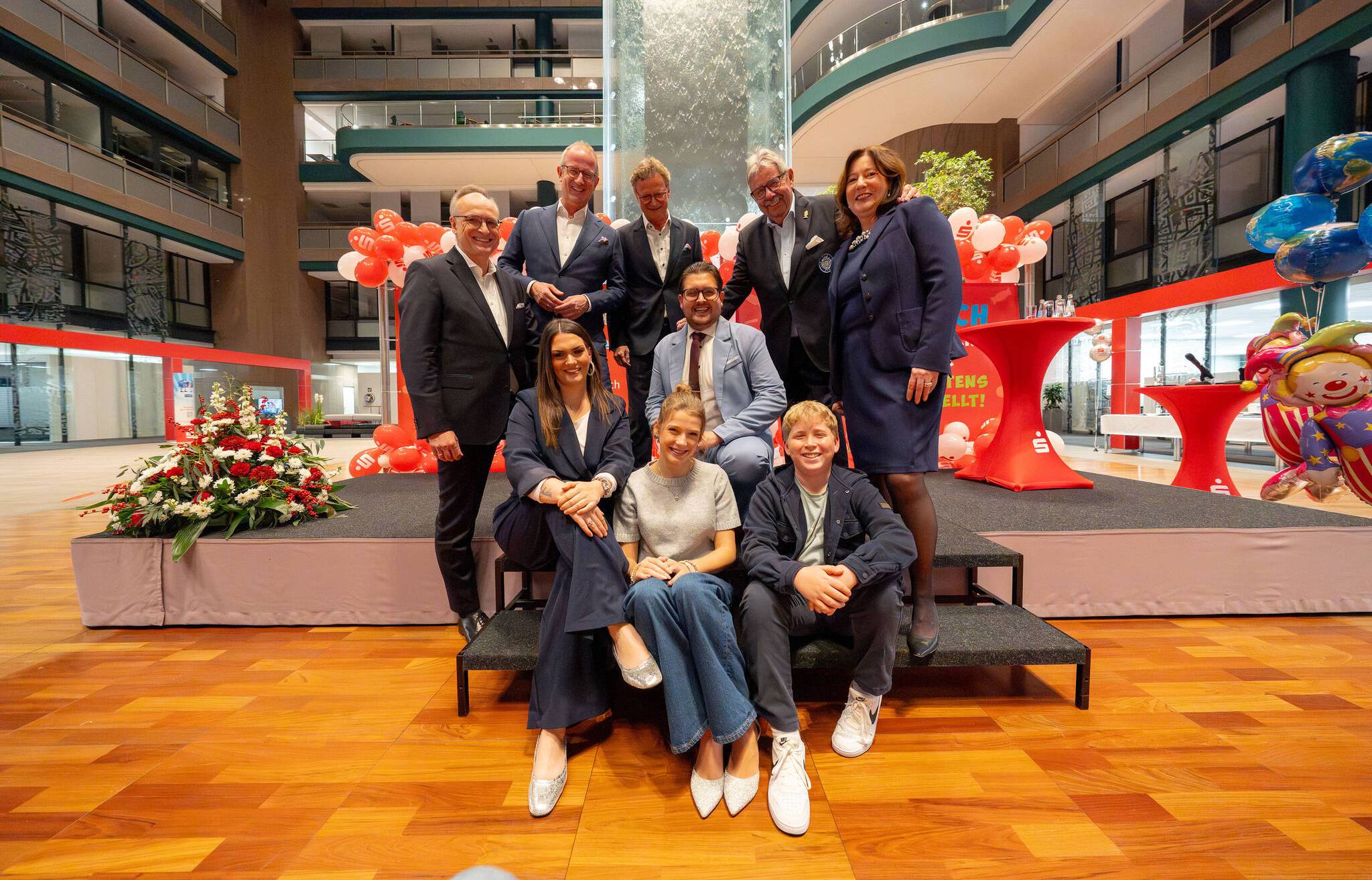 In der Stadtsparkasse stellt der Mönchengladbacher