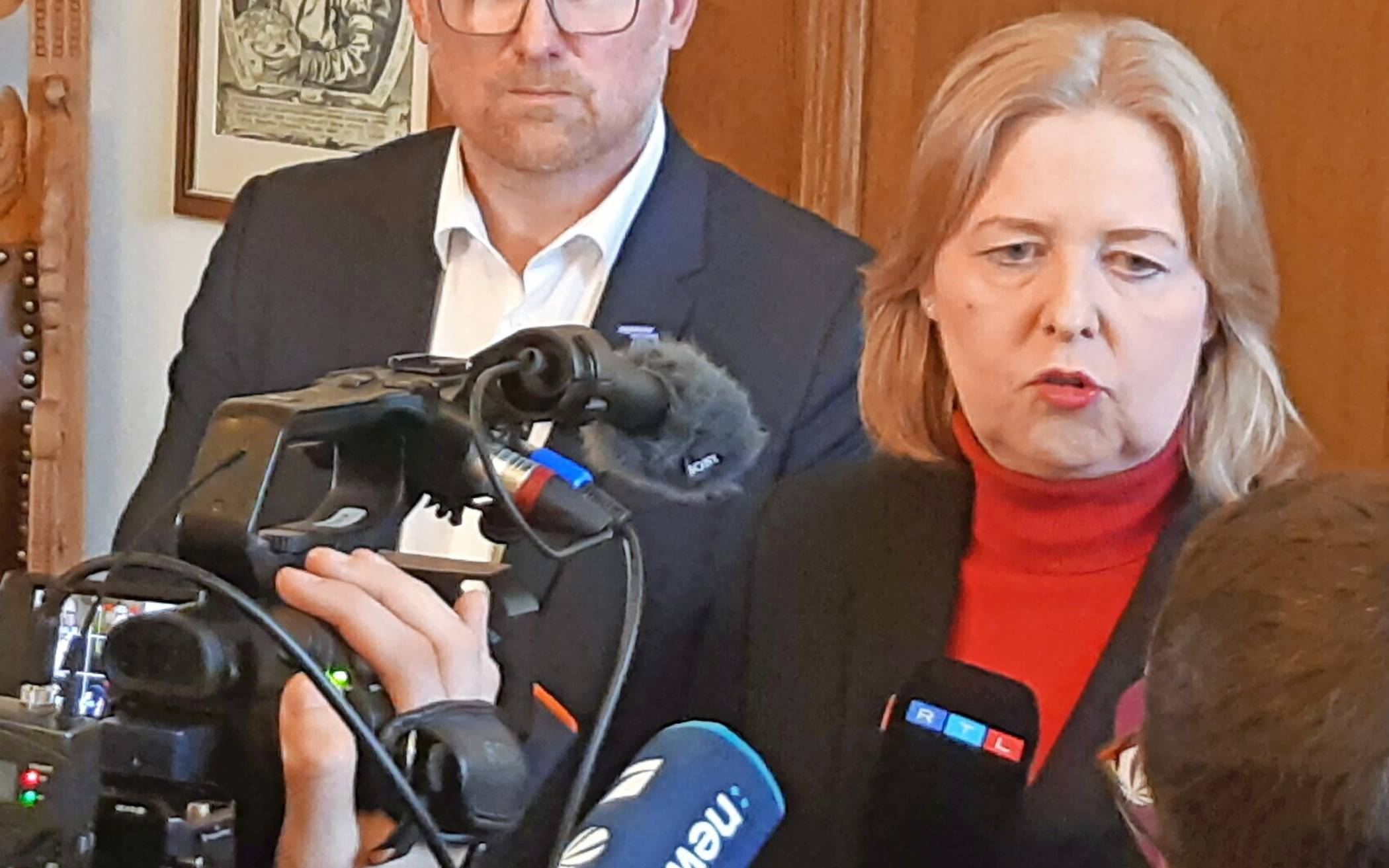 Nach der Fachkonferenz stellten sich Sören