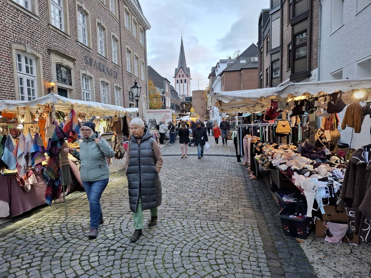 Hubertusmarkt in Kempen
