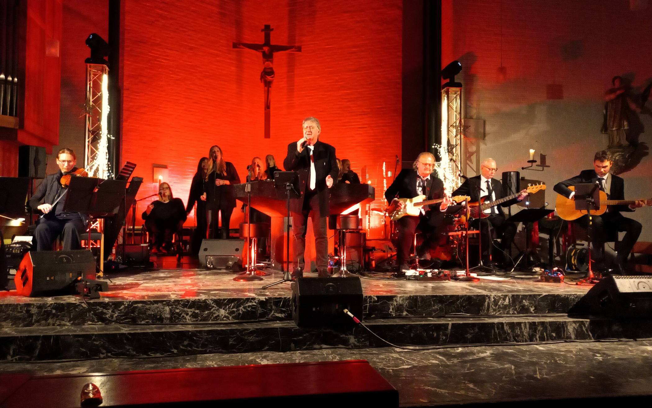 Für das vorweihnachtliche Benefizkonzert von FUN